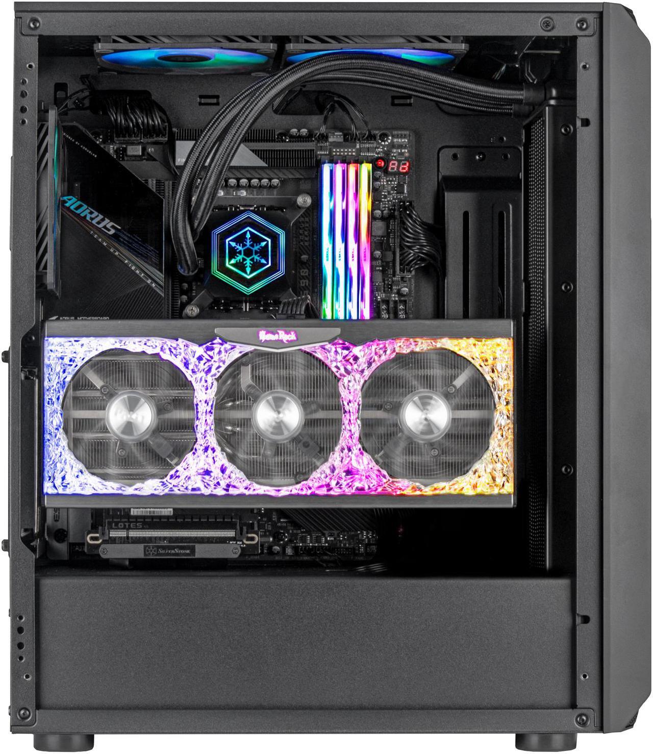 Alt view image 20 of 20 - SilverStone FARA 511Z High Airflow ATX Gaming Chassis with Excellent Cooling Potential Case SST-FA511Z-BG Black