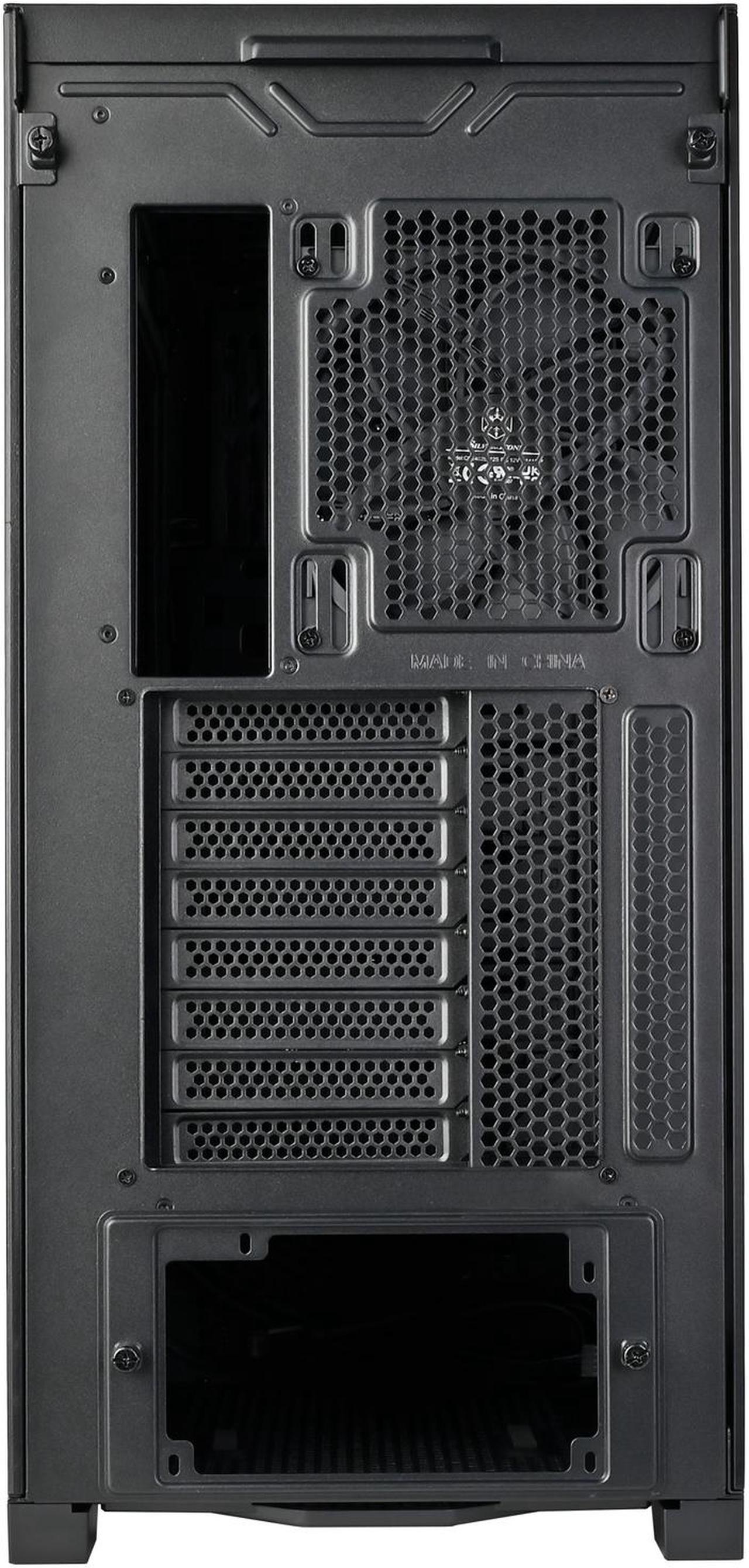 Alt view image 4 of 17 - SilverStone SETA A2 Black Steel / Plastic / Tempered Glass ATX Mid Tower Computer Case
