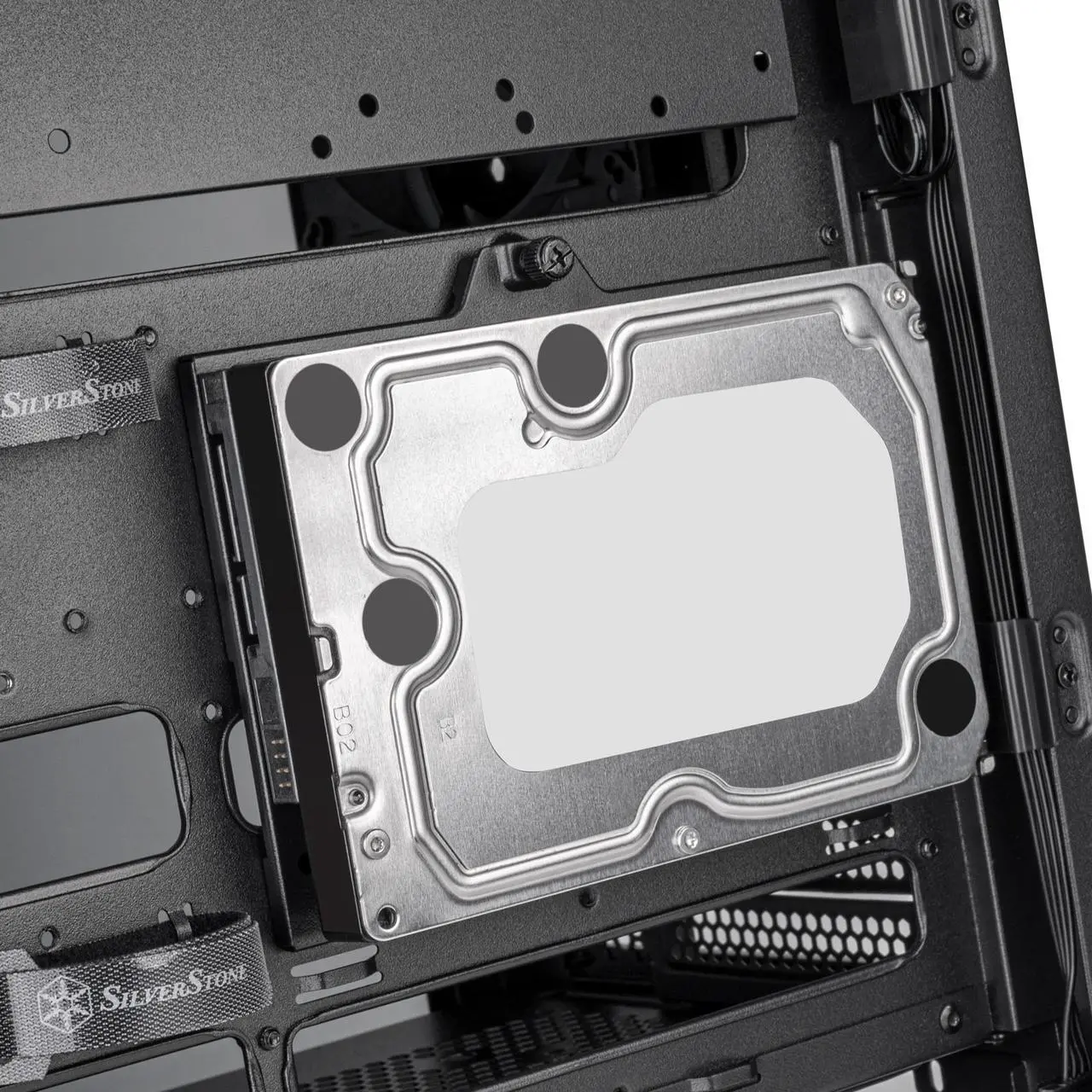 Alt view image 13 of 17 - SilverStone SETA A2 Black Steel / Plastic / Tempered Glass ATX Mid Tower Computer Case