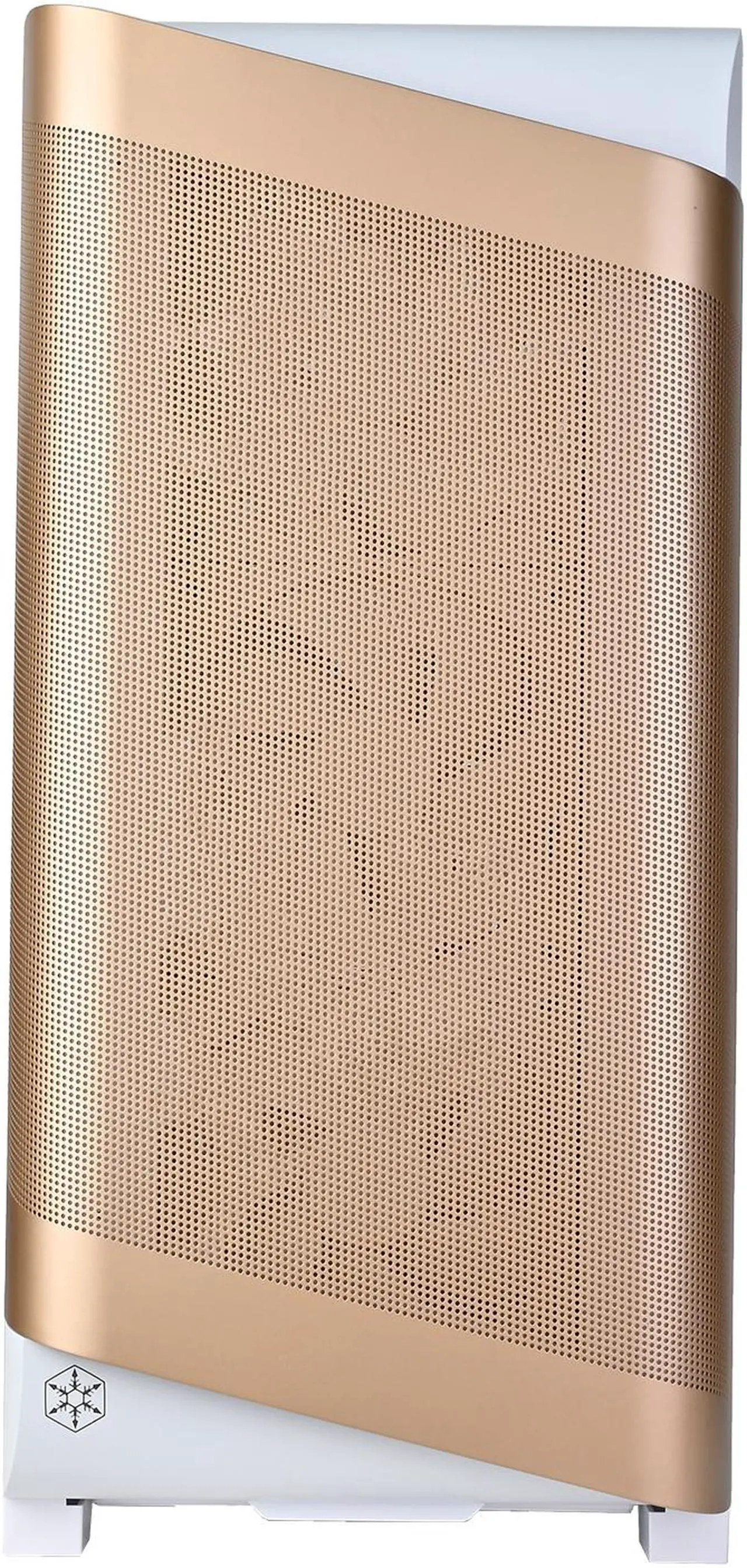 Alt view image 2 of 18 - SilverStone SETA A2 Gold/White Steel / Plastic / Tempered Glass ATX Mid Tower Computer Case