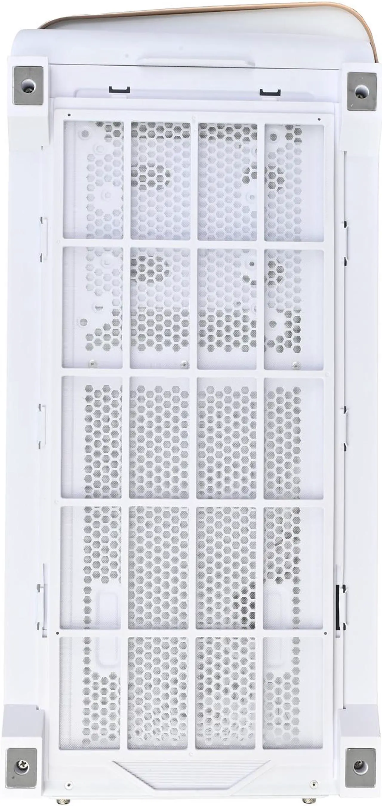 Alt view image 7 of 18 - SilverStone SETA A2 Gold/White Steel / Plastic / Tempered Glass ATX Mid Tower Computer Case