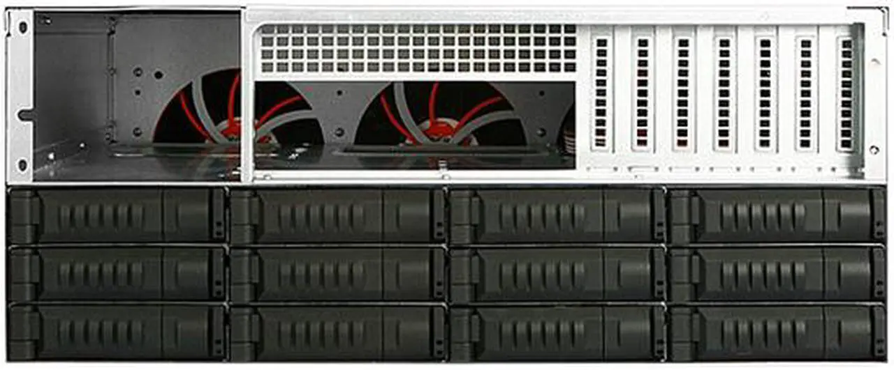 Alt view image 3 of 4 - iStarUSA EX4M36-EXP Heavy-duty SGCC Cold-rolled Steel 4U Rackmount 36-Bay Storage Server Rackmount Chassis with SAS Expander