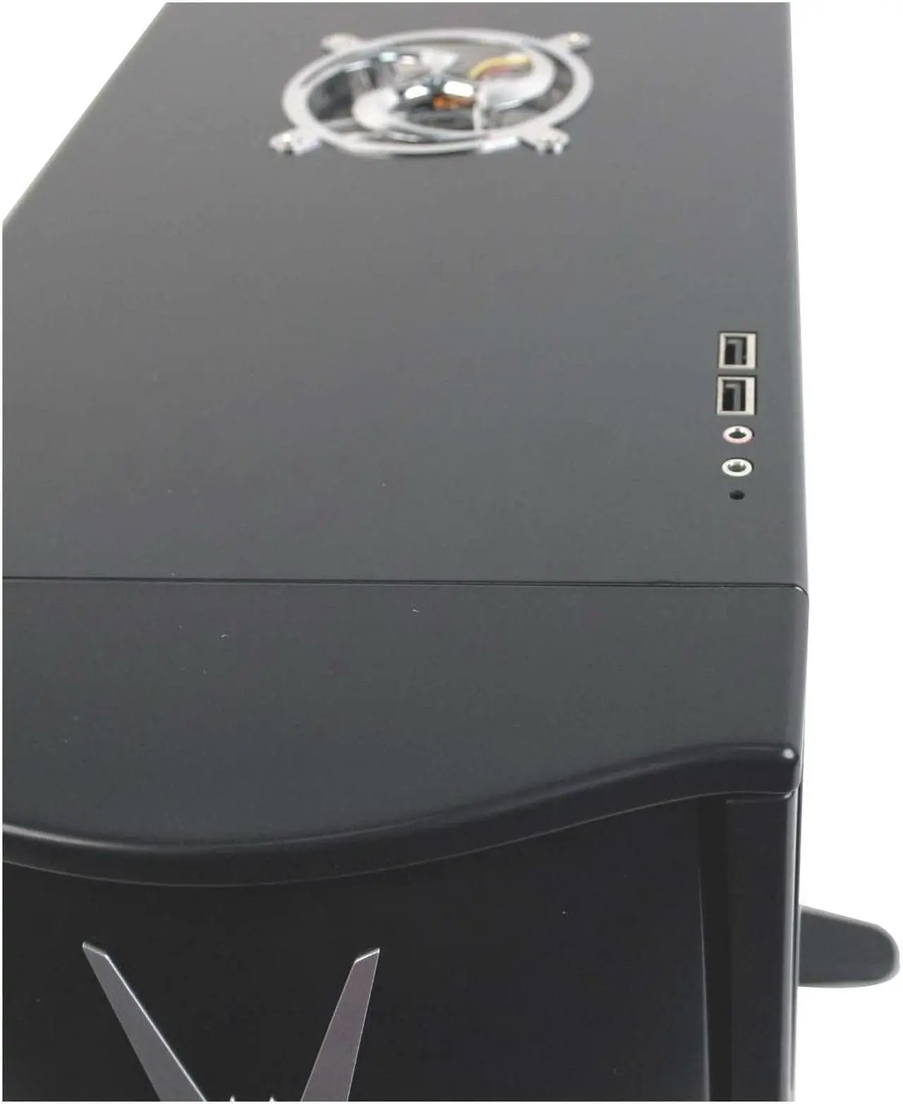 Alt view image 12 of 16 - Sunbeam Transformer IC-TR-US-BA-WOPSU Black Steel ATX Full Tower Computer Case