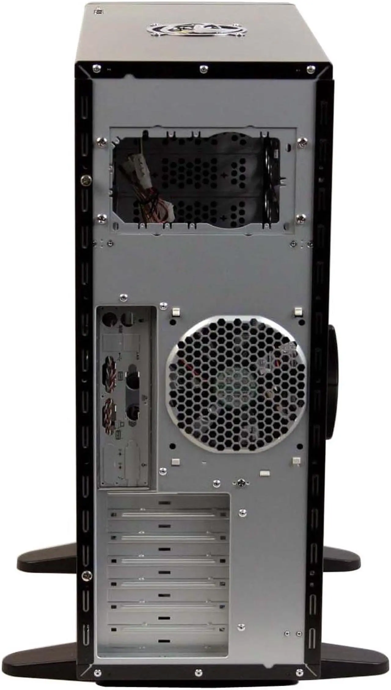 Alt view image 11 of 16 - Sunbeam Transformer IC-TR-US-BA-WOPSU Black Steel ATX Full Tower Computer Case