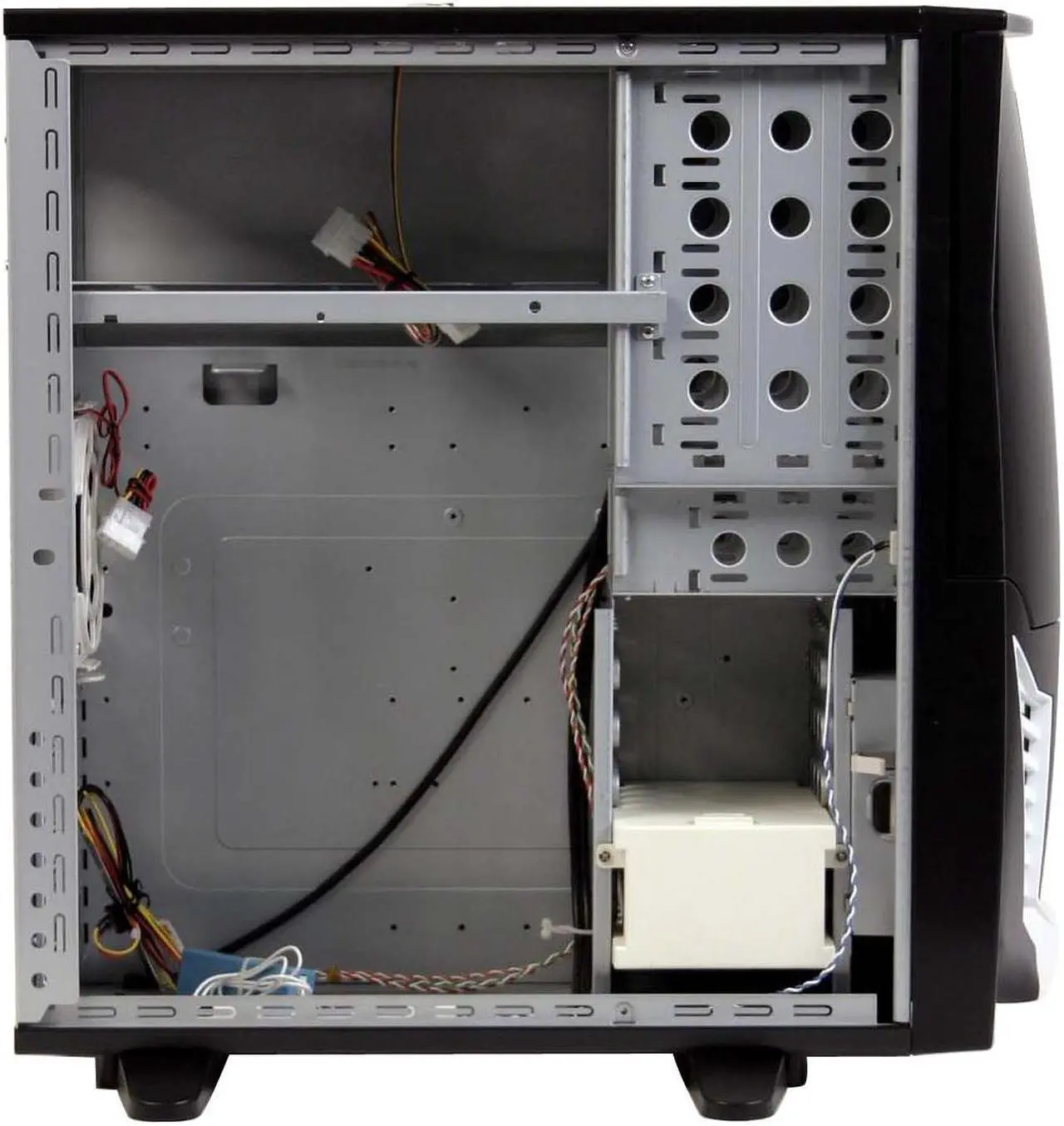 Alt view image 8 of 16 - Sunbeam Transformer IC-TR-US-BA-WOPSU Black Steel ATX Full Tower Computer Case