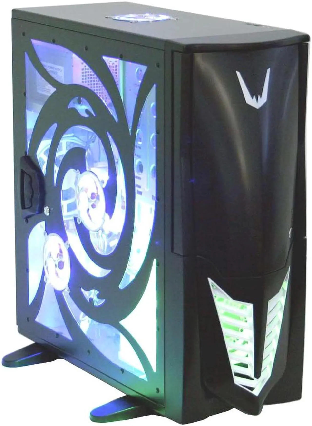 Main image of Sunbeam Transformer IC-TR-US-BA-WOPSU Black Steel ATX Full Tower Computer Case