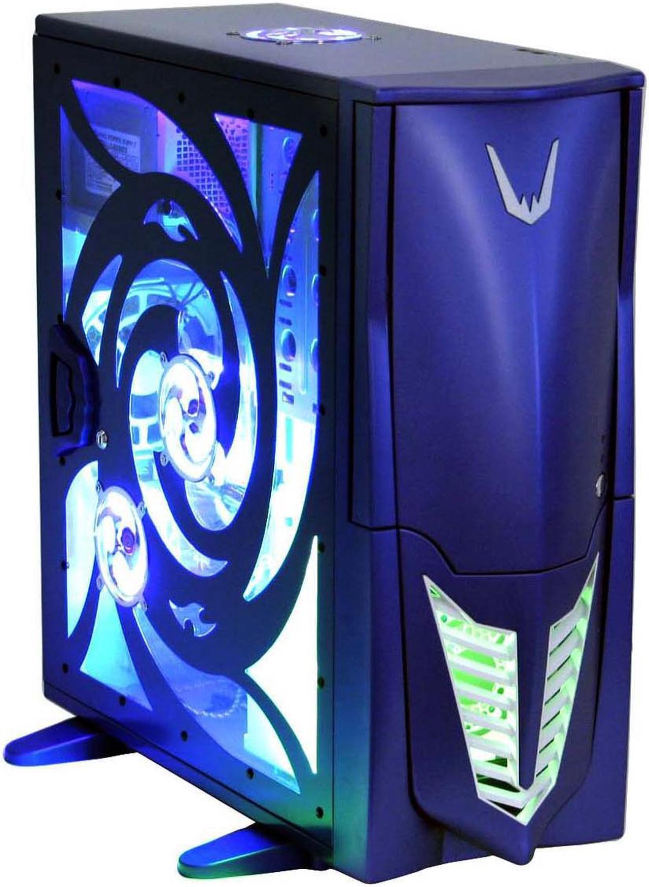 Sunbeam Transformer IC-TR-B Blue Steel ATX Full Tower Computer Case