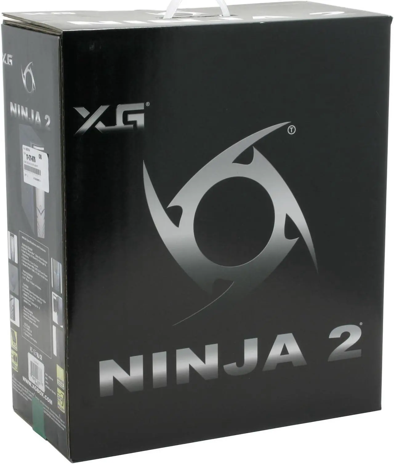 XG NINJA 2 CA-N2 Silver/Black Computer Case - Newegg.com