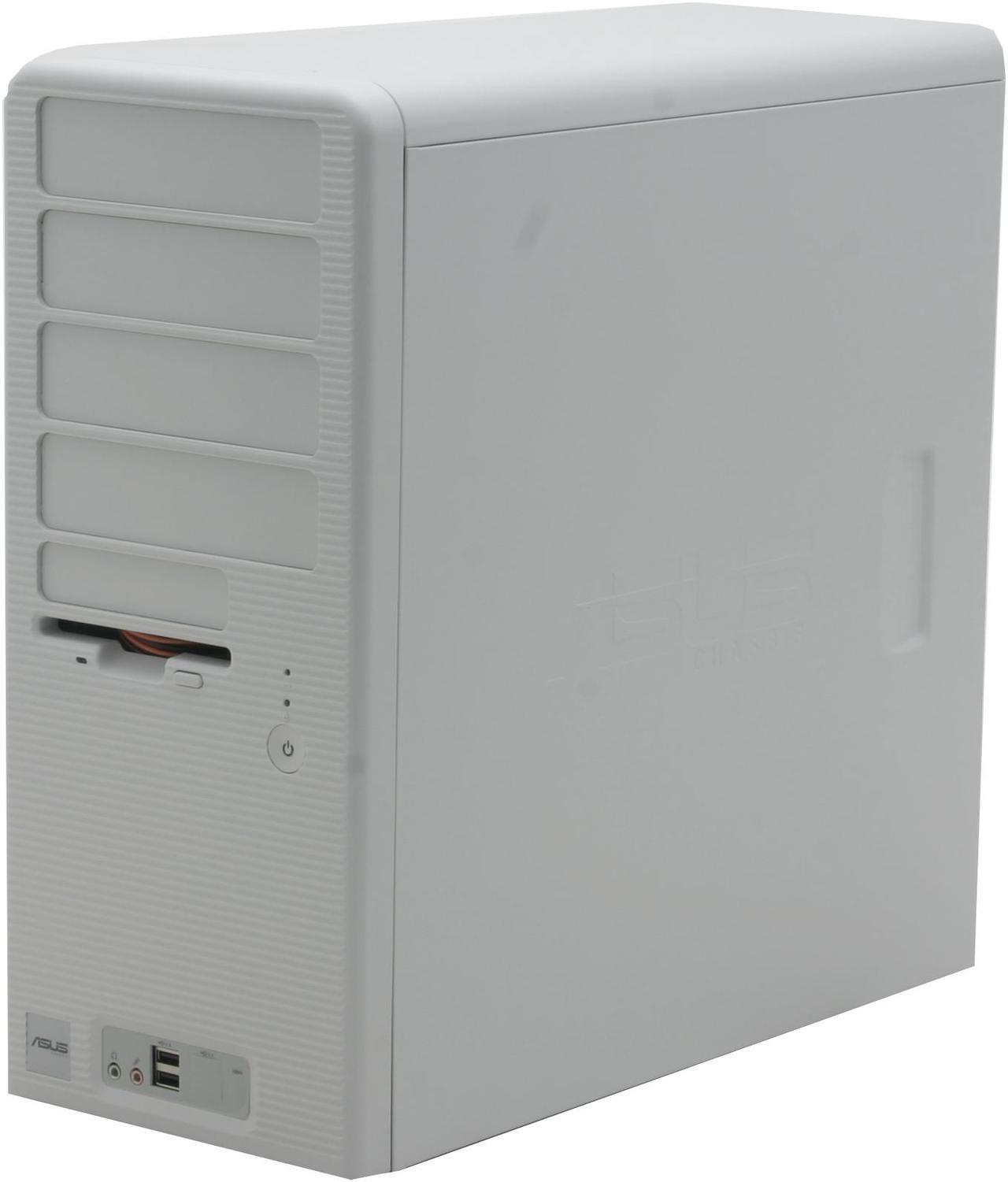 Alt view image 2 of 14 - ASUS TA-230 White 0.6mm SECC ATX Mid Tower Computer Case 300W Power Supply