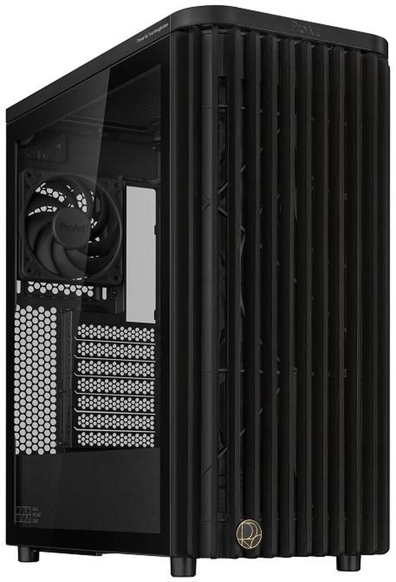 Main image of ASUS ProArt PA401 Wood Edition ATX Mid-Tower Case – Tempered Glass, FSC-Certified Wooden Front Panel, Dual 160mm Fans, Power & Reset Button Lock, USB-C 20Gbps, Detachable PSU Bracket
