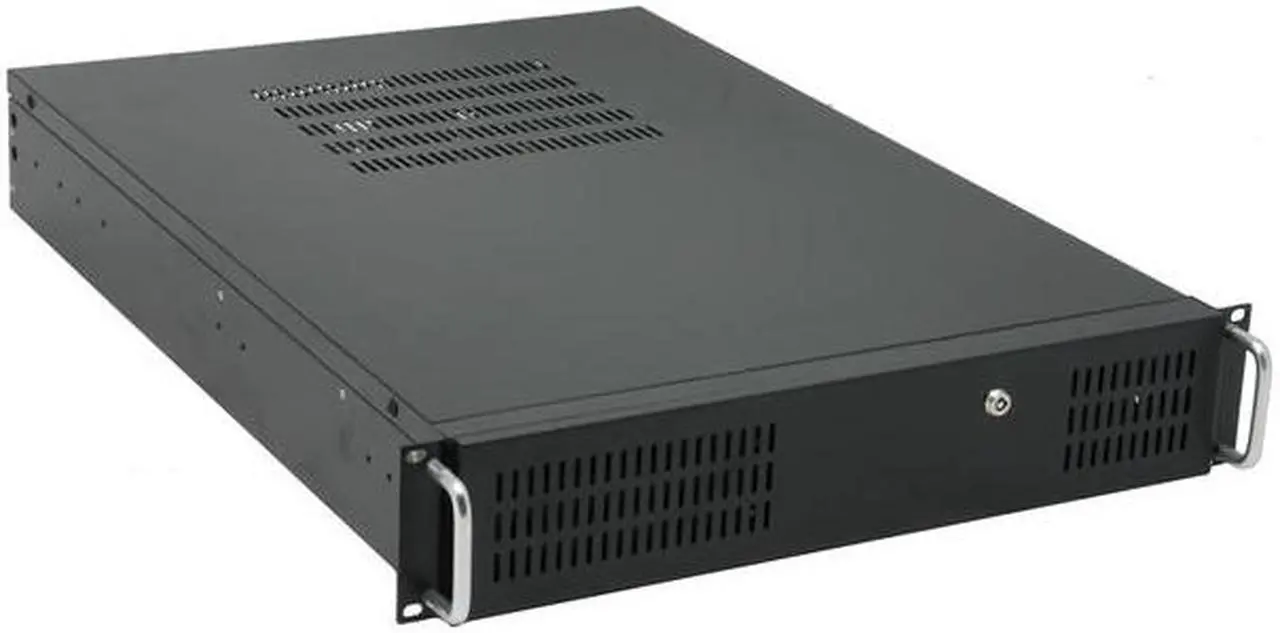 Main image of Athena Power RM-2U2015LF40 Black Steel 2U Rackmount Rackmount Case 400W 1 External 5.25" Drive Bays