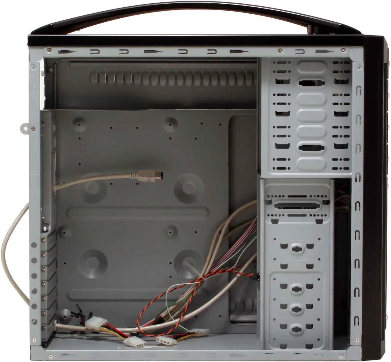 Alt view image 8 of 14 - AeroCool AERO-X202 Black Aluminum / Steel ATX Mid Tower Computer Case