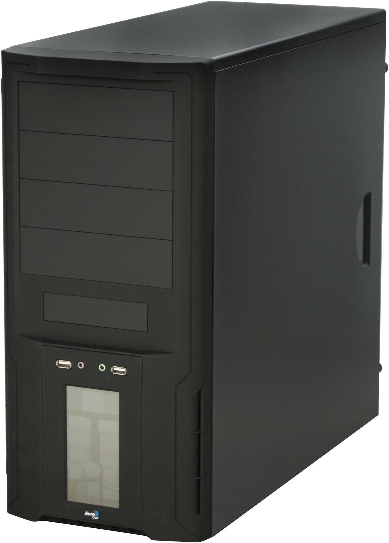 Main image of AeroCool V-Touch Pro Black 0.6mm SECC Steel ATX Mid Tower Computer Case