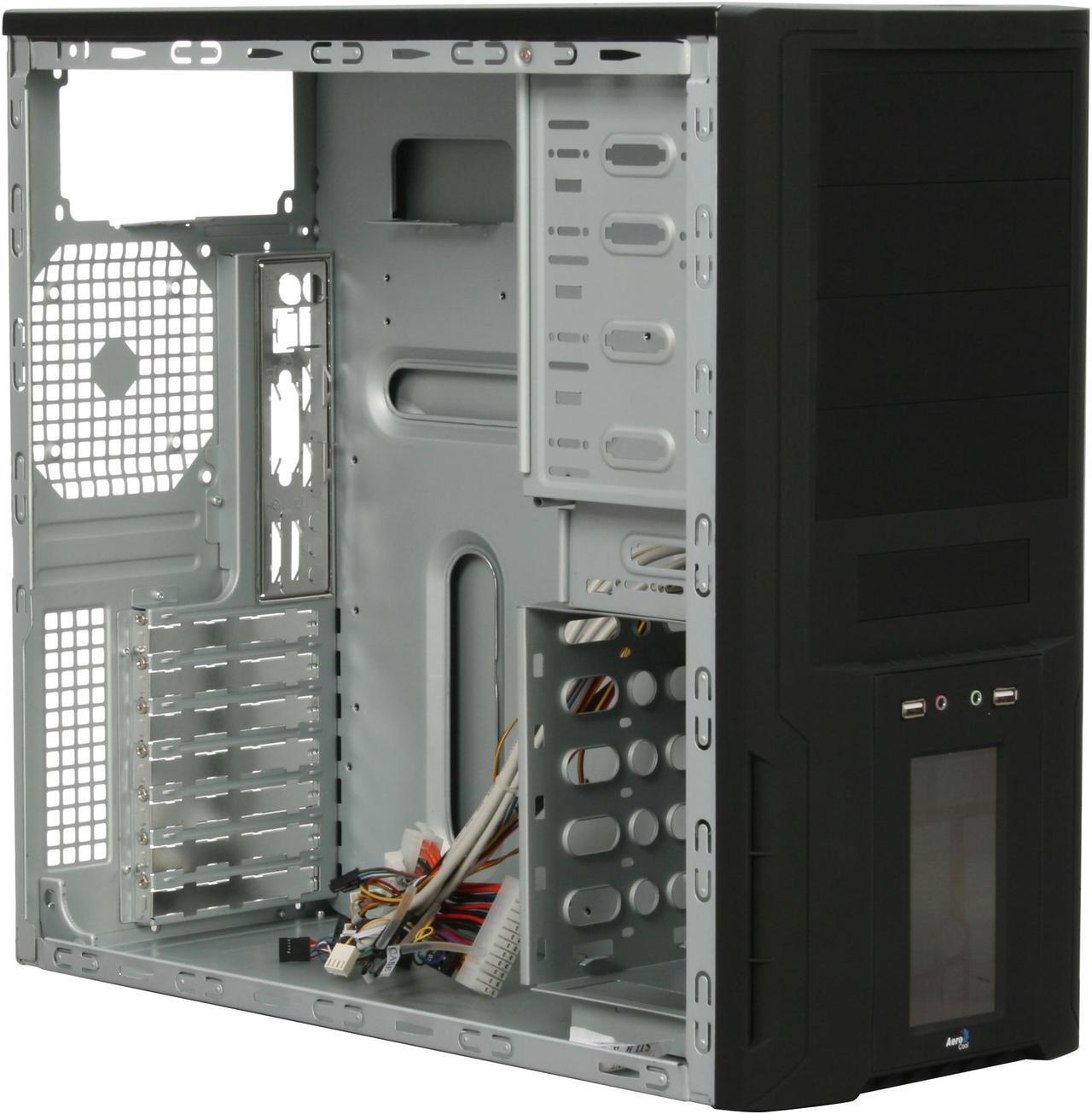Alt view image 8 of 11 - AeroCool V-Touch Pro Black 0.6mm SECC Steel ATX Mid Tower Computer Case