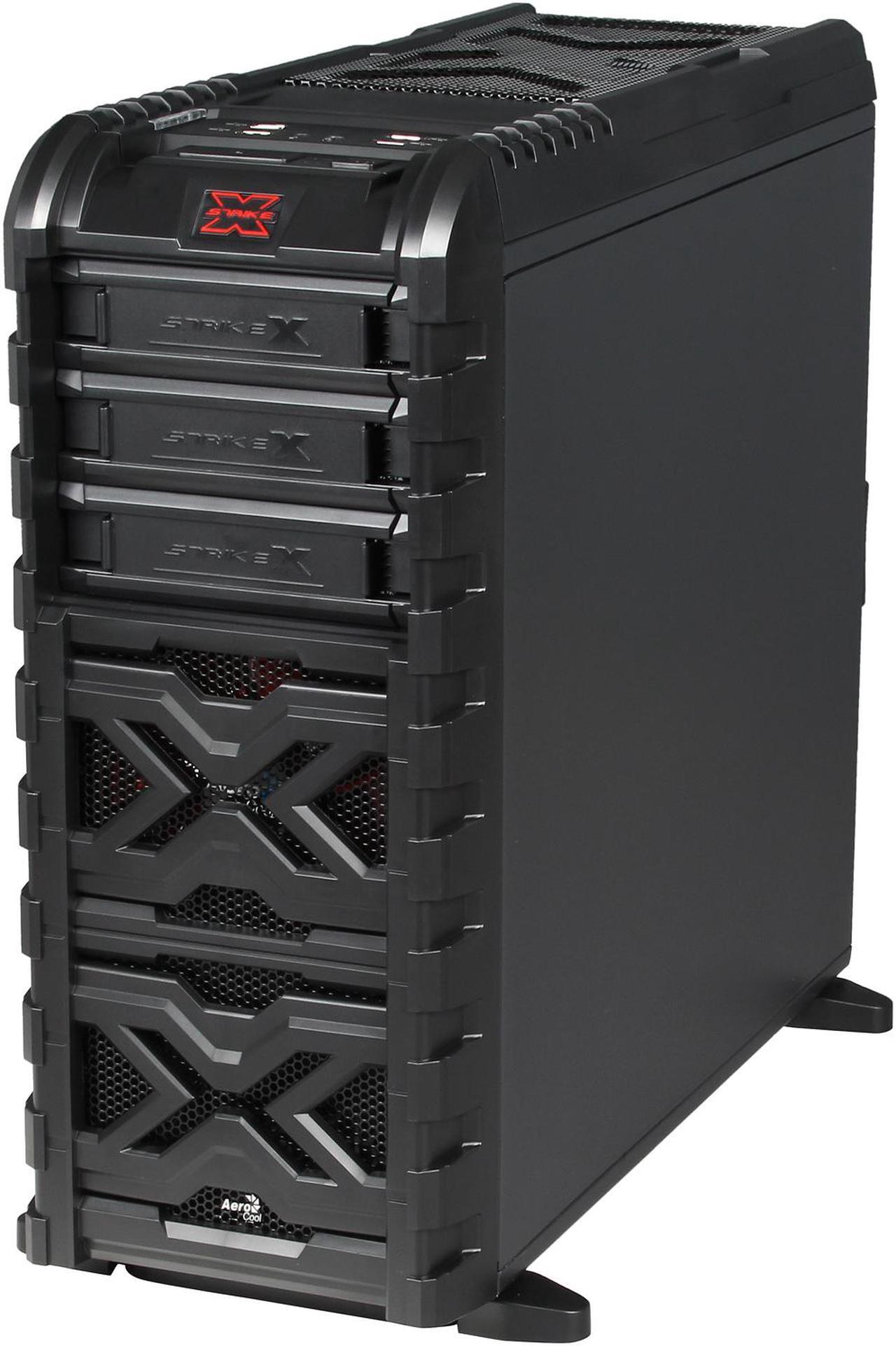 Alt view image 3 of 10 - AeroCool Strike-X GT-Bk Black SECC ATX Mid Tower Computer Case