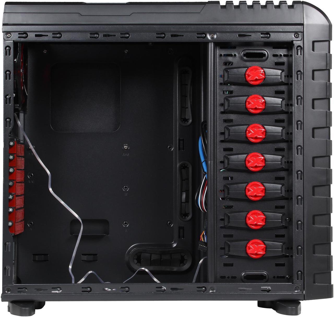 Alt view image 6 of 10 - AeroCool Strike-X GT-Bk Black SECC ATX Mid Tower Computer Case