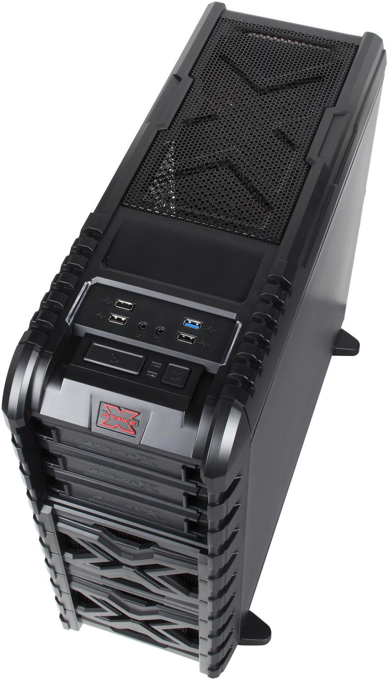 Alt view image 8 of 10 - AeroCool Strike-X GT-Bk Black SECC ATX Mid Tower Computer Case