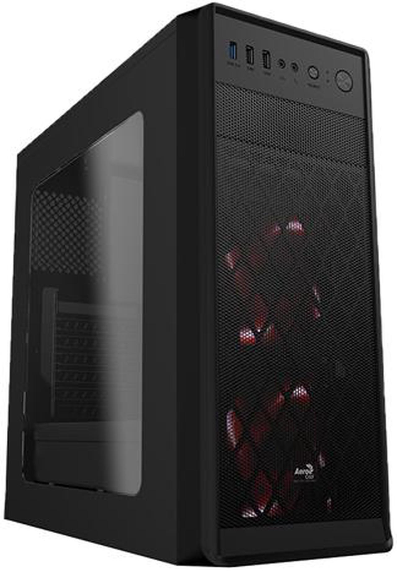 Main image of AeroCool SI-5100 Window (AER-4713105958348) ATX / Micro ATX Mid Tower Computer Case Compatible with ATX PSU Power Supply