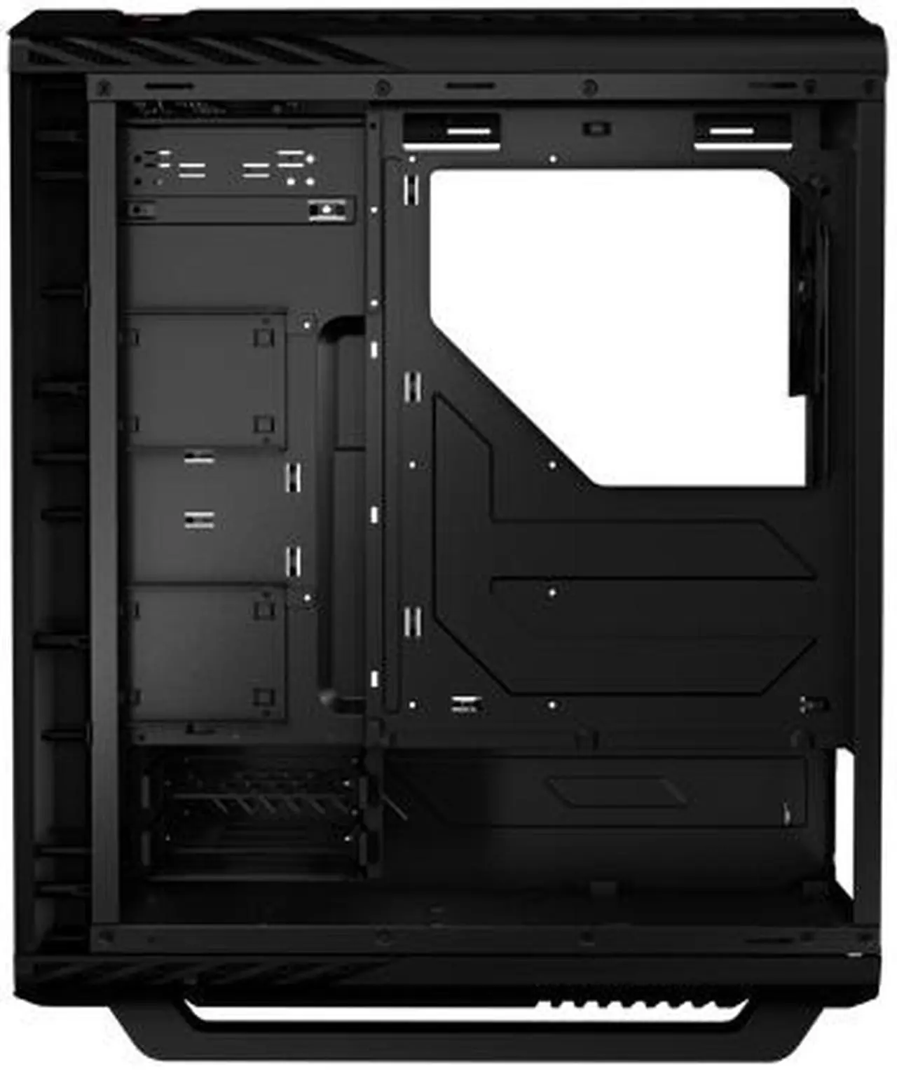 Alt view image 7 of 8 - AeroCool P7 Series P7-C1 Black Black 0.6mm SGCC ATX Mid Tower Computer Case