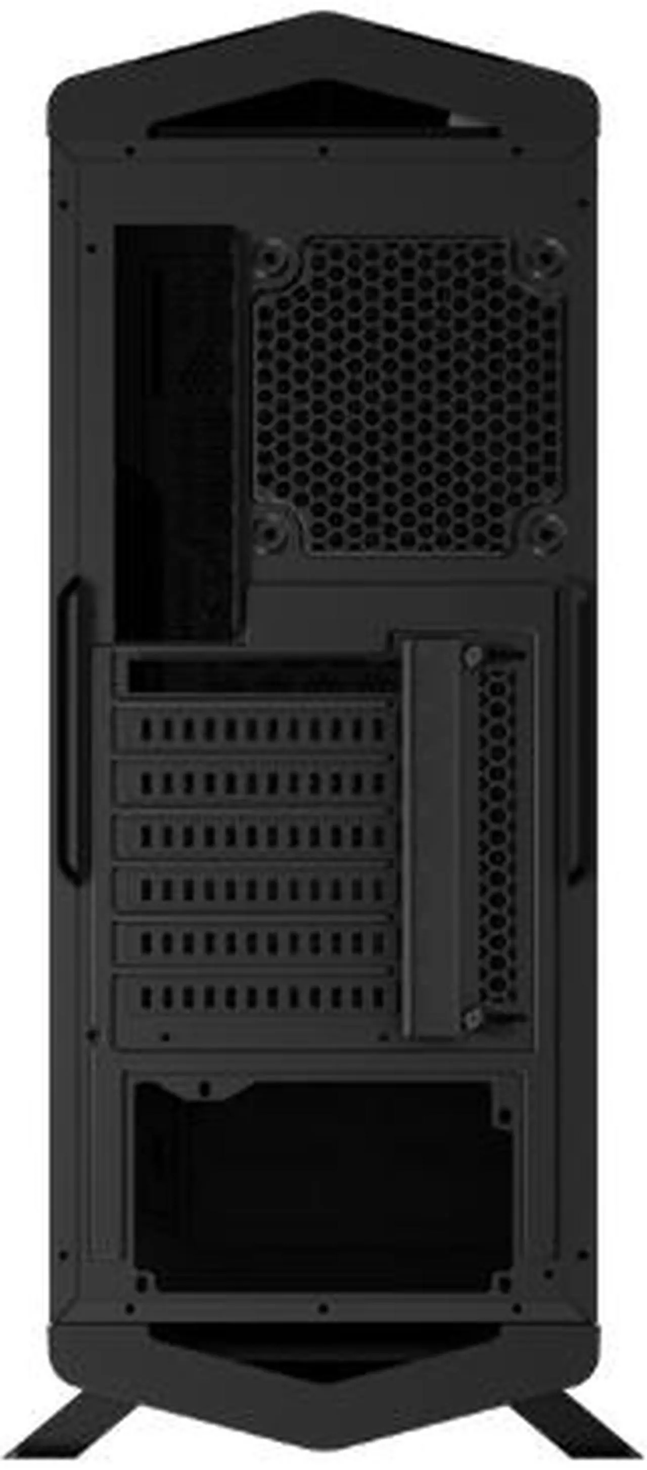 Alt view image 8 of 8 - AeroCool P7 Series P7-C1 Black Black 0.6mm SGCC ATX Mid Tower Computer Case