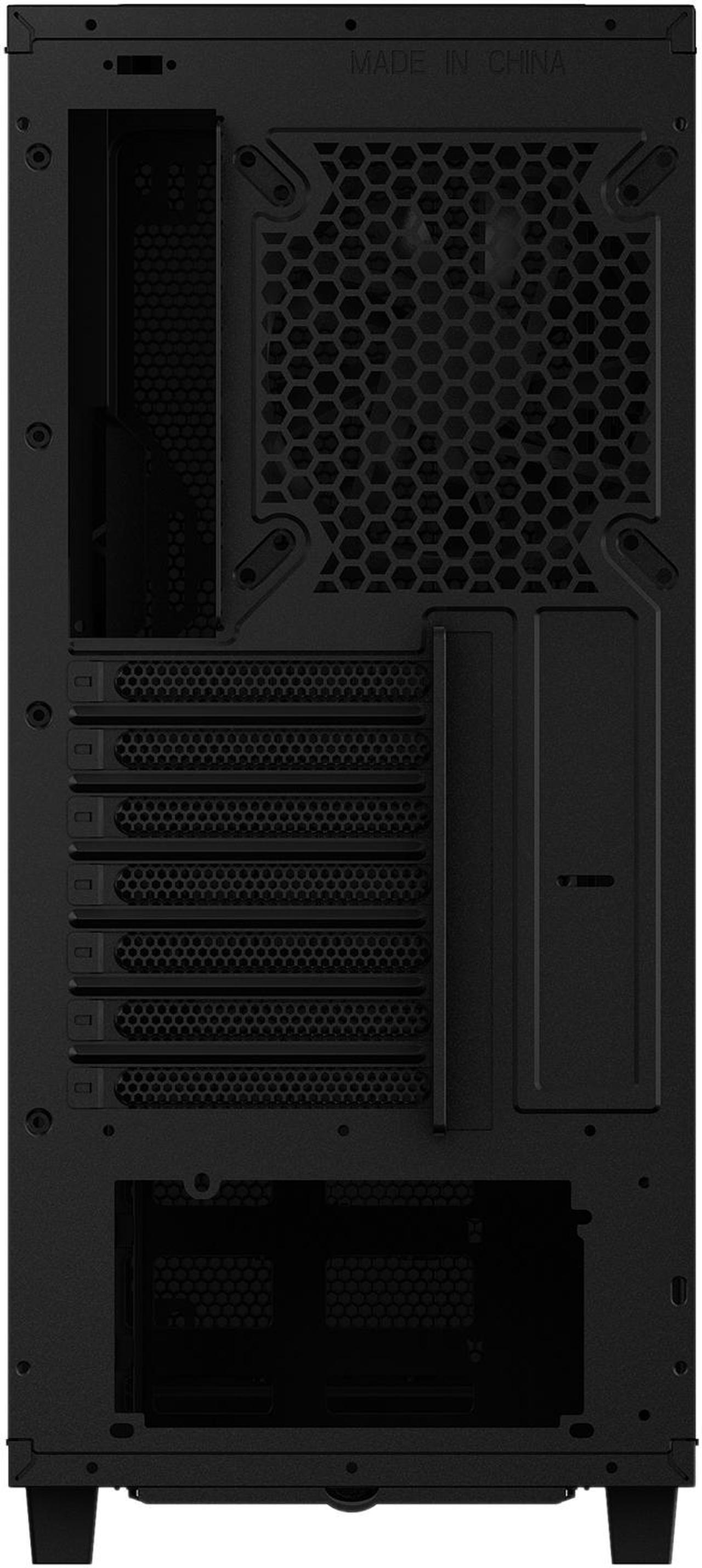 Alt view image 12 of 13 - AeroCool P7 series P7-C0 Black Steel / Tempered Glass ATX Mid Tower Computer Case ATX PSU (Optional) Power Supply