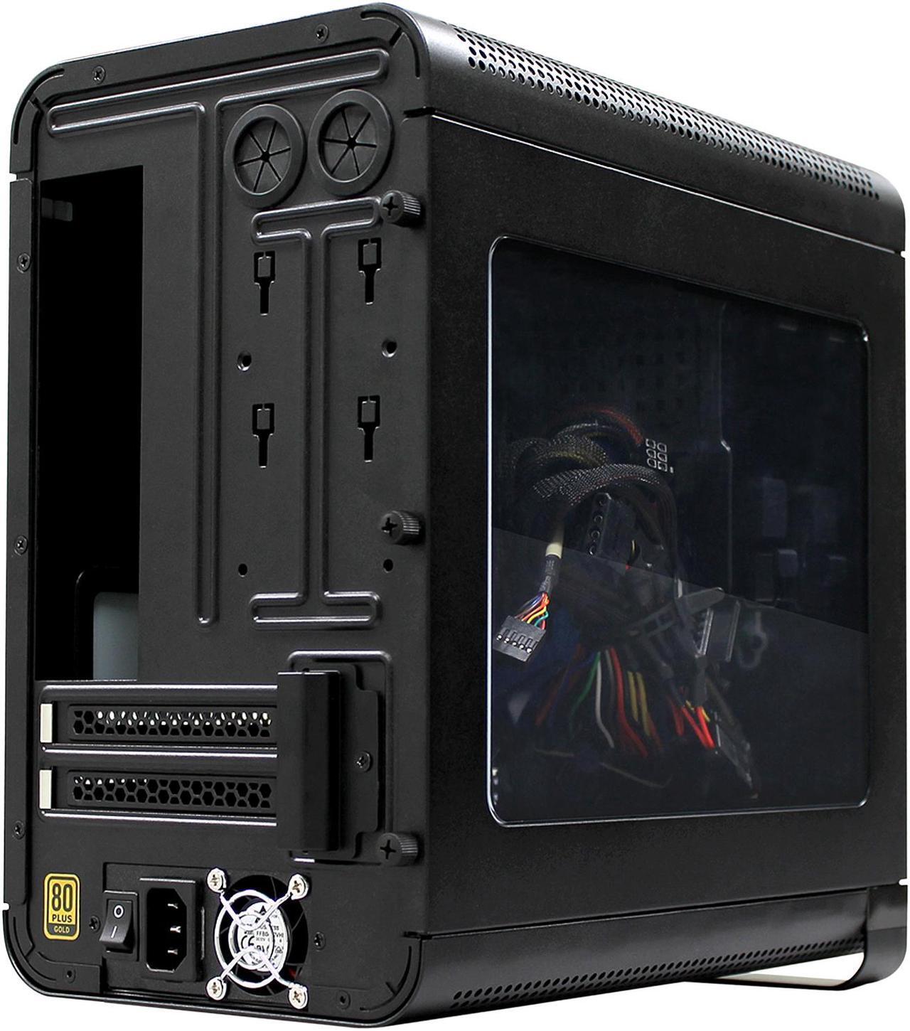 Alt view image 7 of 8 - EVGA Hadron Air Mini-ITX Chassis Black with 500W 80Plus Gold Power Supply (110-MA-1001-K1)