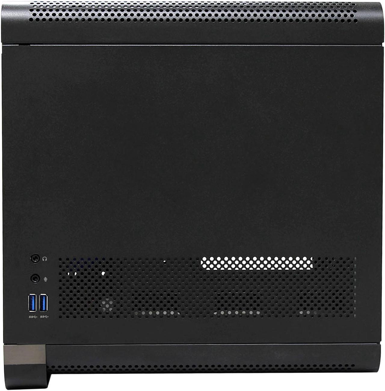 Alt view image 3 of 8 - EVGA Hadron Air Mini-ITX Chassis Black with 500W 80Plus Gold Power Supply (110-MA-1001-K1)