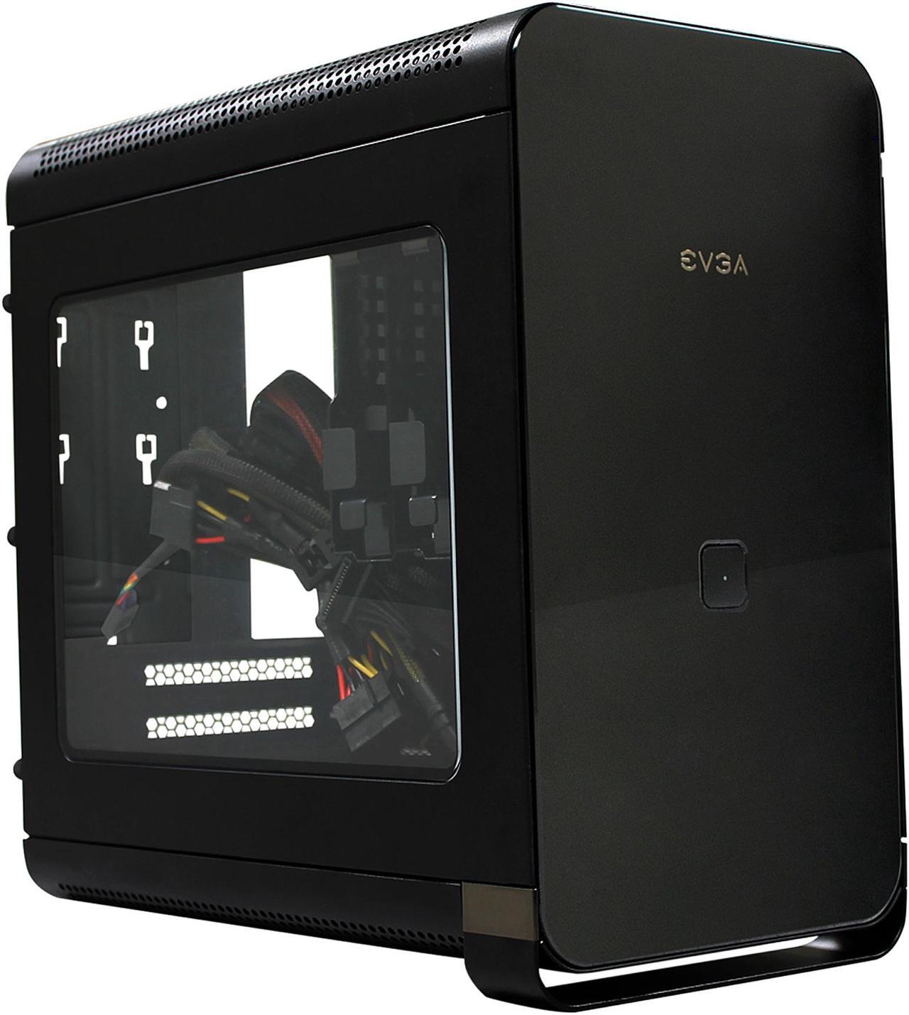 Main image of EVGA Hadron Air Mini-ITX Chassis Black with 500W 80Plus Gold Power Supply (110-MA-1001-K1)