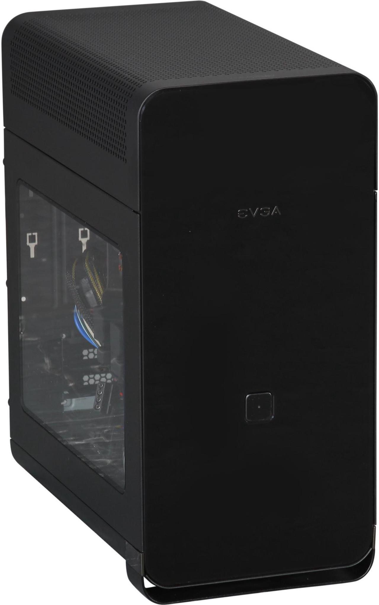 Main image of EVGA Hadron Hydro Mini-ITX Chassis Black with 500W 80Plus Gold Power Supply (110-MW-1002-K1)