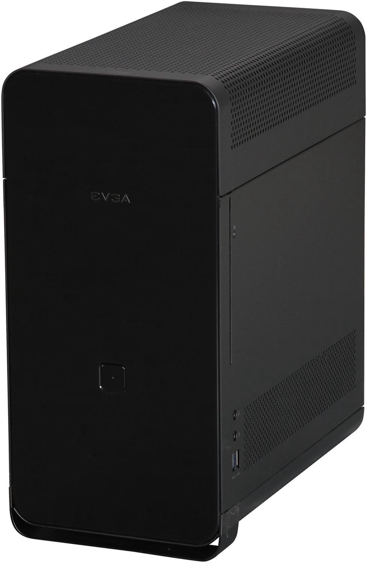 Alt view image 3 of 9 - EVGA Hadron Hydro Mini-ITX Chassis Black with 500W 80Plus Gold Power Supply (110-MW-1002-K1)
