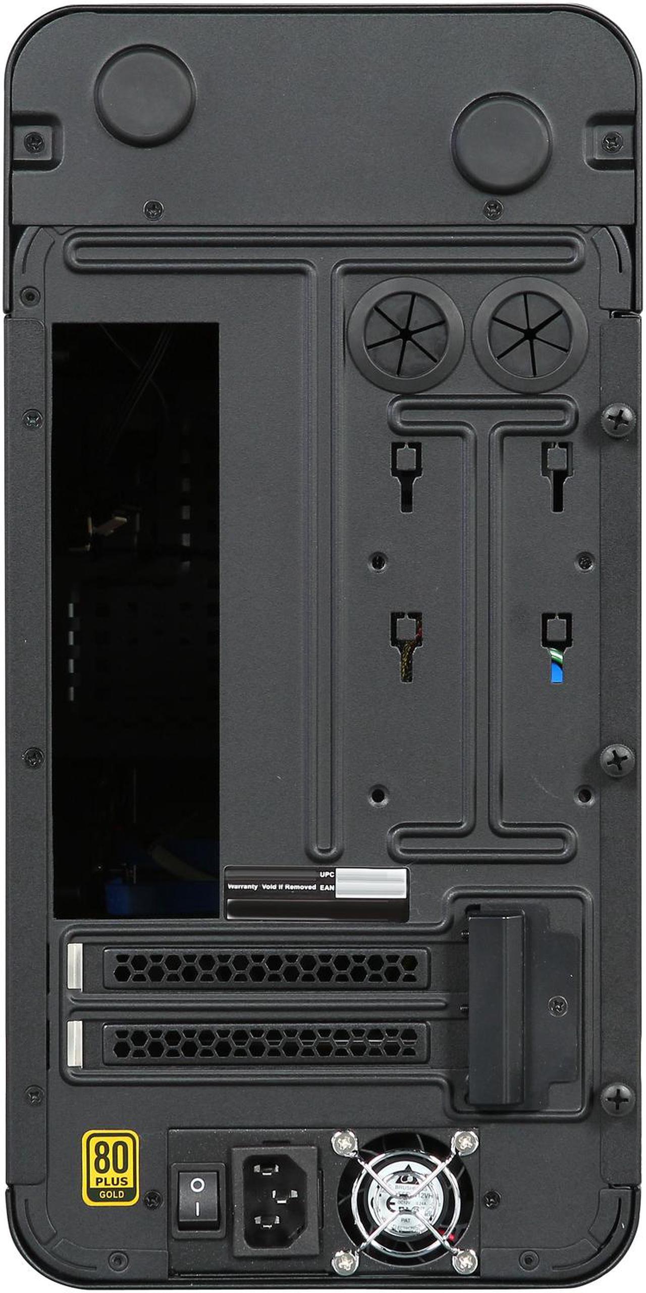 Alt view image 8 of 9 - EVGA Hadron Hydro Mini-ITX Chassis Black with 500W 80Plus Gold Power Supply (110-MW-1002-K1)