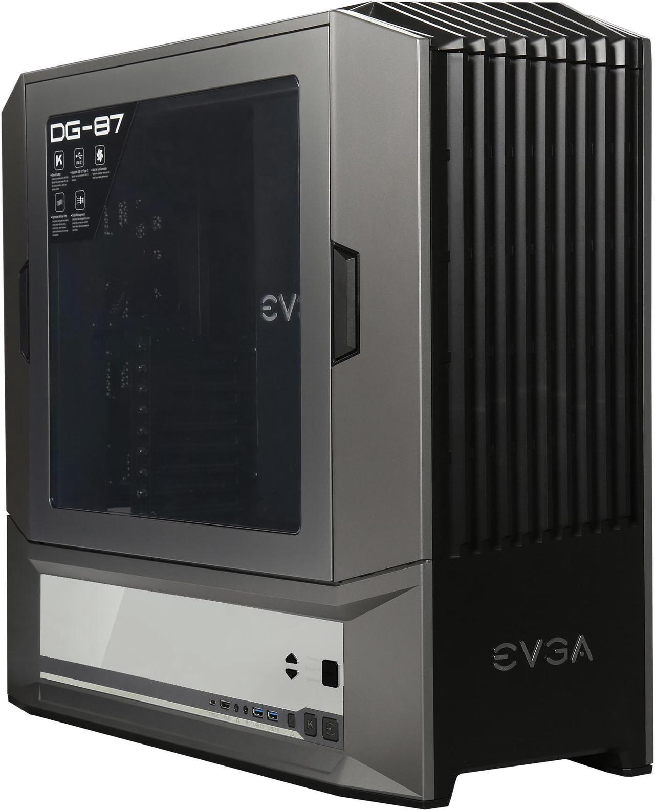 EVGA DG-87 Gaming Case, 100-E1-1236-K0, Full Tower, K-Boost, Hardware Fan Controller