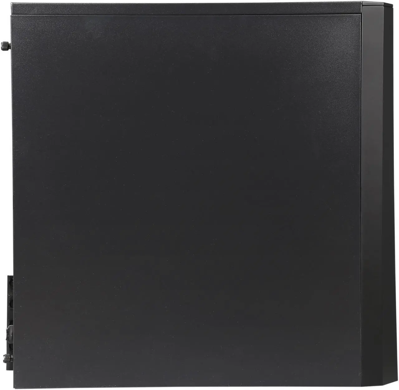 Alt view image 5 of 9 - XION Gaming Series XON-310_BK Black with Blue LED Light Steel / Plastic Micro ATX Mid Tower Computer Case
