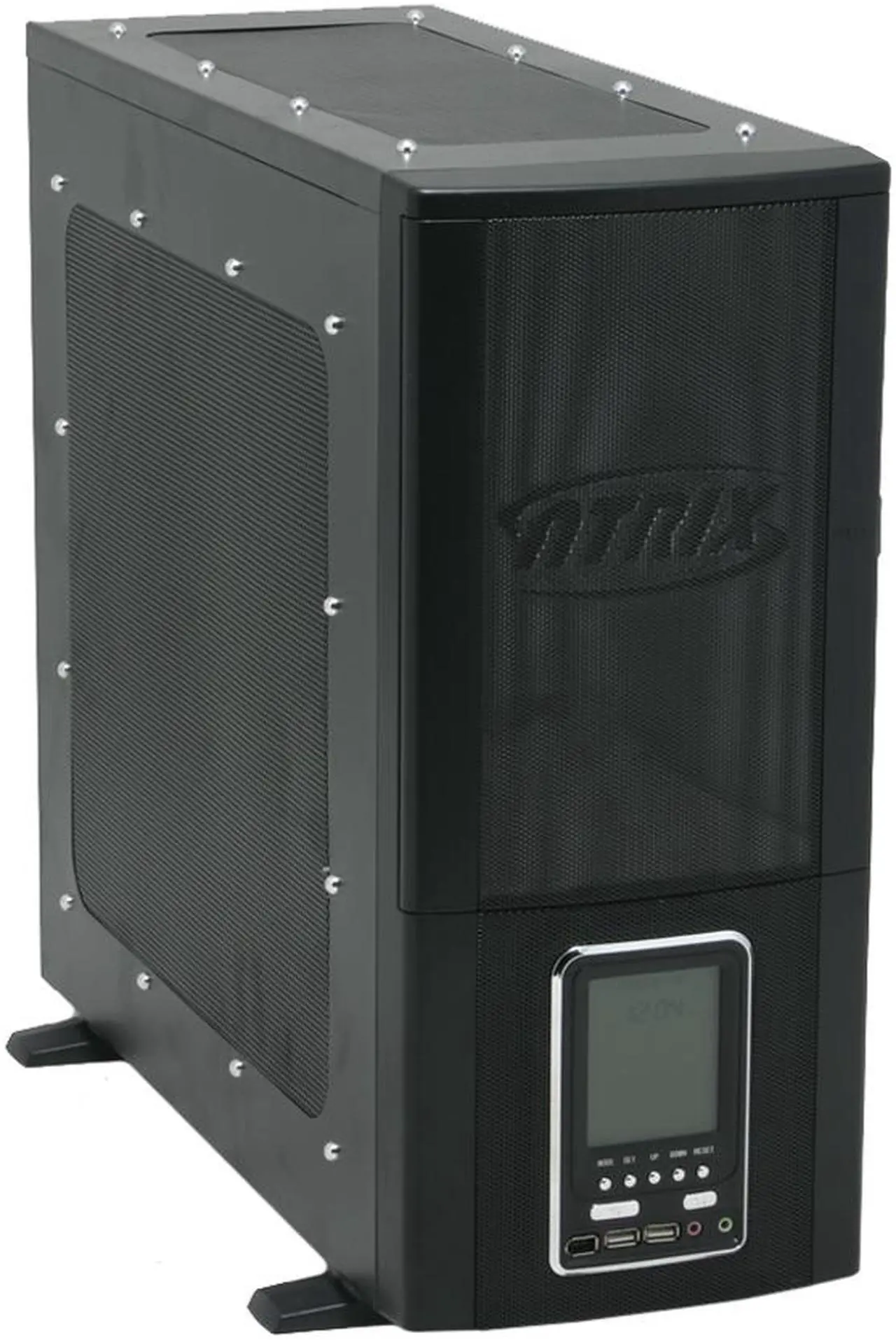 Alt view image 2 of 15 - ATRIX CSCI-A9001-C4 Black SECC steel sheeting FCC class CB&CE approved ATX Mid Tower Computer Case