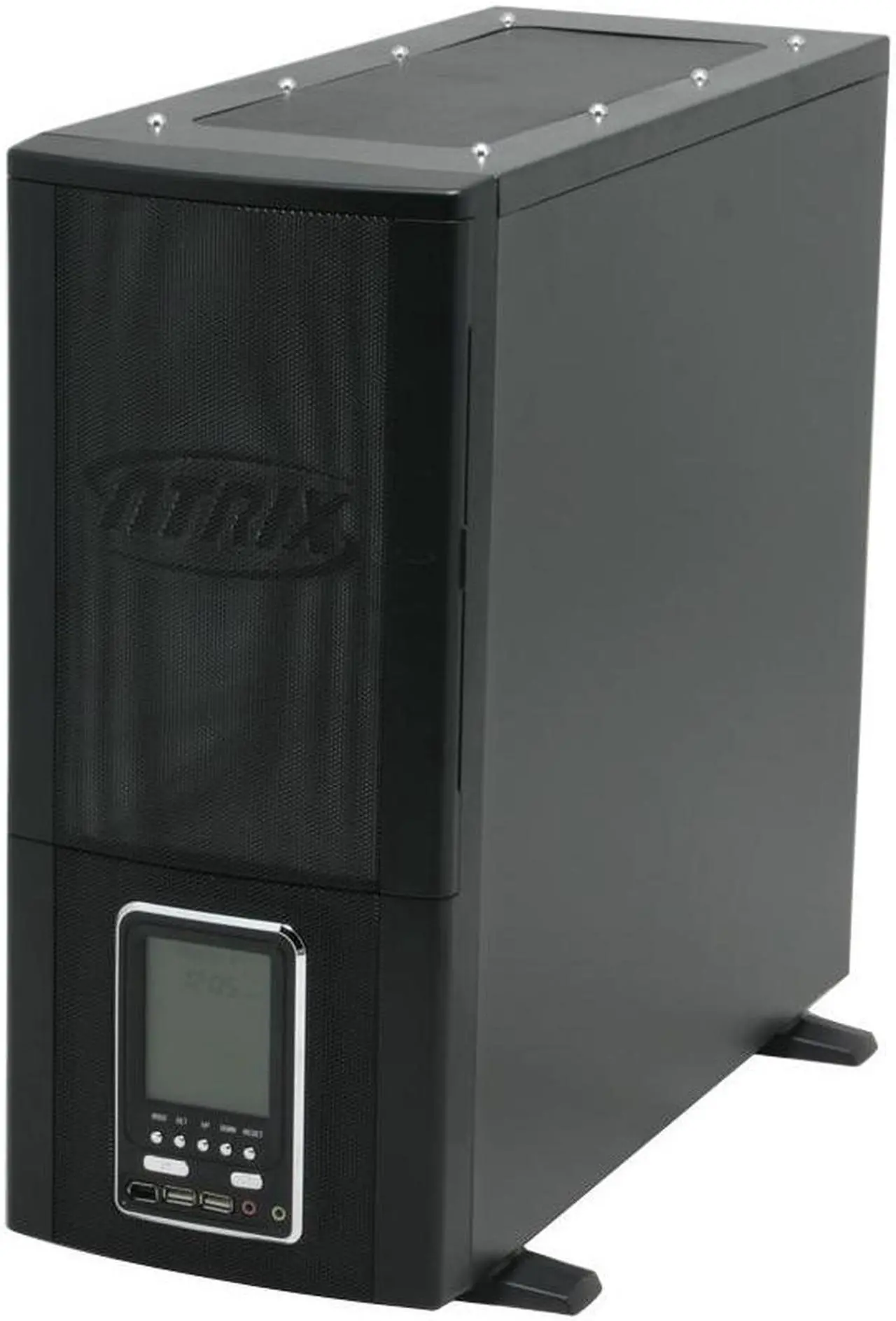 Alt view image 3 of 15 - ATRIX CSCI-A9001-C4 Black SECC steel sheeting FCC class CB&CE approved ATX Mid Tower Computer Case