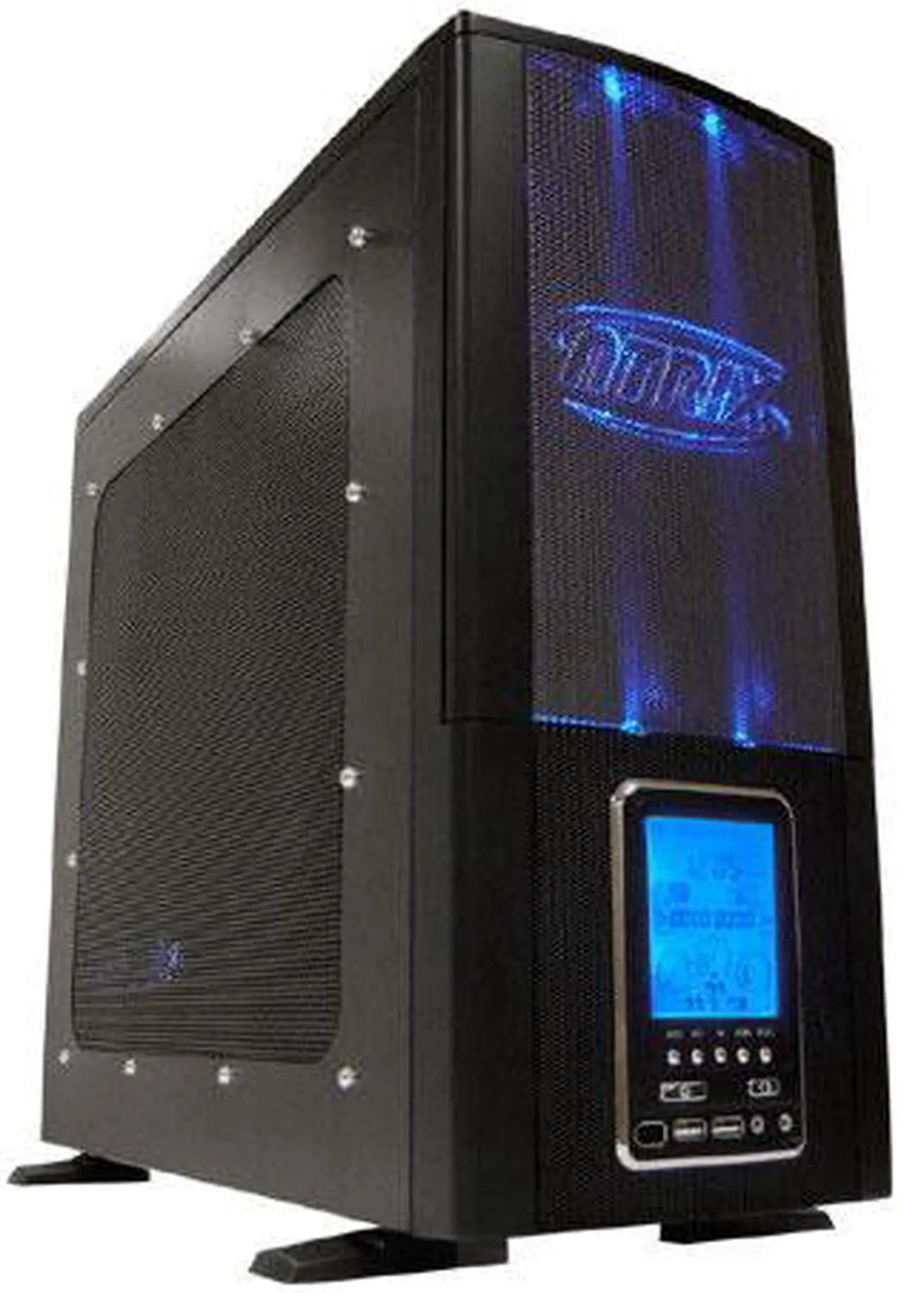 Main image of ATRIX CSCI-A9001-C4 Black SECC steel sheeting FCC class CB&CE approved ATX Mid Tower Computer Case