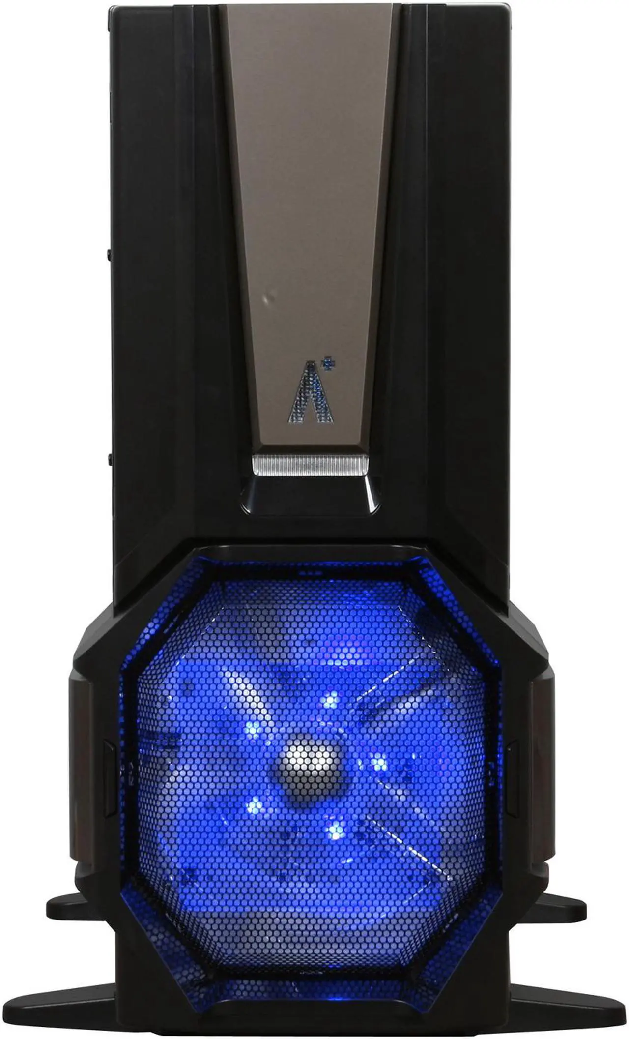 Alt view image 2 of 11 - ABS Aplus ABS-CS-EL Diablo Black 0.8mm SECC ATX Full Tower Computer Case