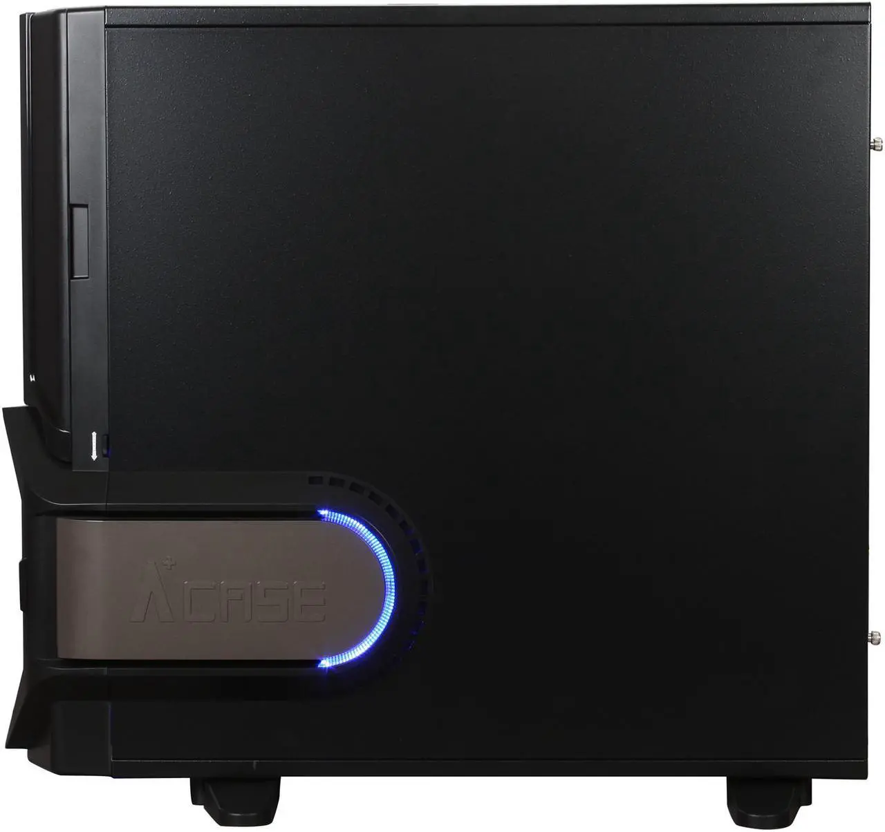 Alt view image 9 of 11 - ABS Aplus ABS-CS-EL Diablo Black 0.8mm SECC ATX Full Tower Computer Case