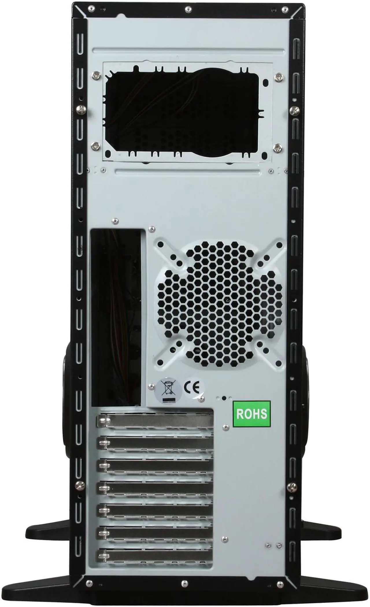 Alt view image 10 of 11 - ABS Aplus ABS-CS-EL Diablo Black 0.8mm SECC ATX Full Tower Computer Case