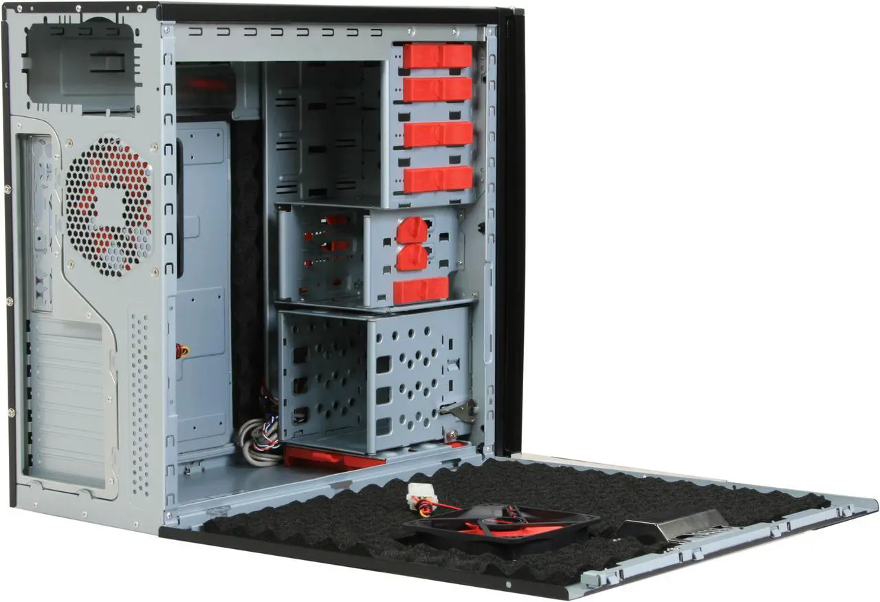 Alt view image 6 of 12 - SIGMA UNICORN UNICORN-ST Black 1.0 STEEL SECC ATX Mid Tower Computer Case