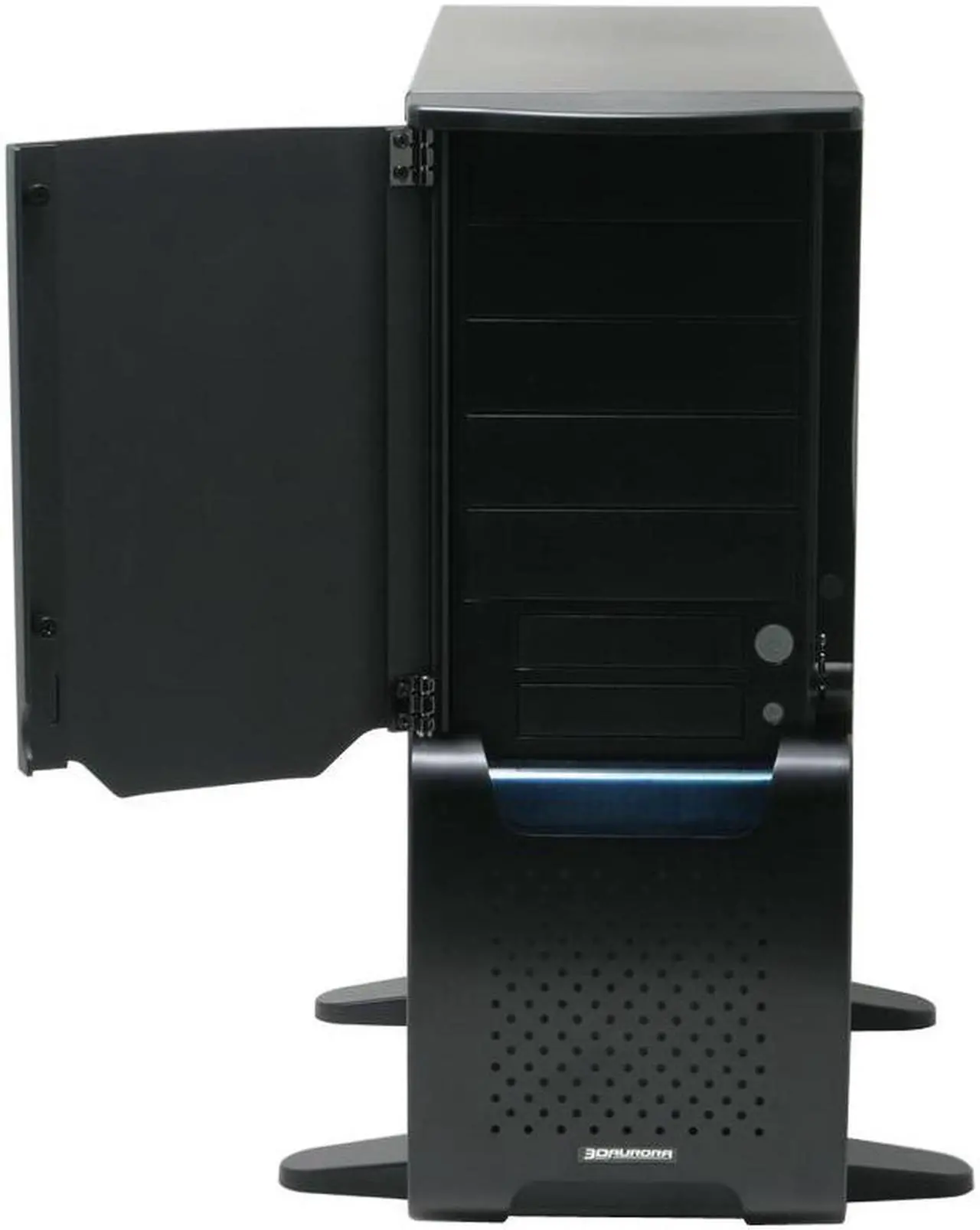 Alt view image 3 of 14 - GIGABYTE 3D AURORA GZ-FSCA1-ANB Black Aluminum ATX Full Tower Computer Case