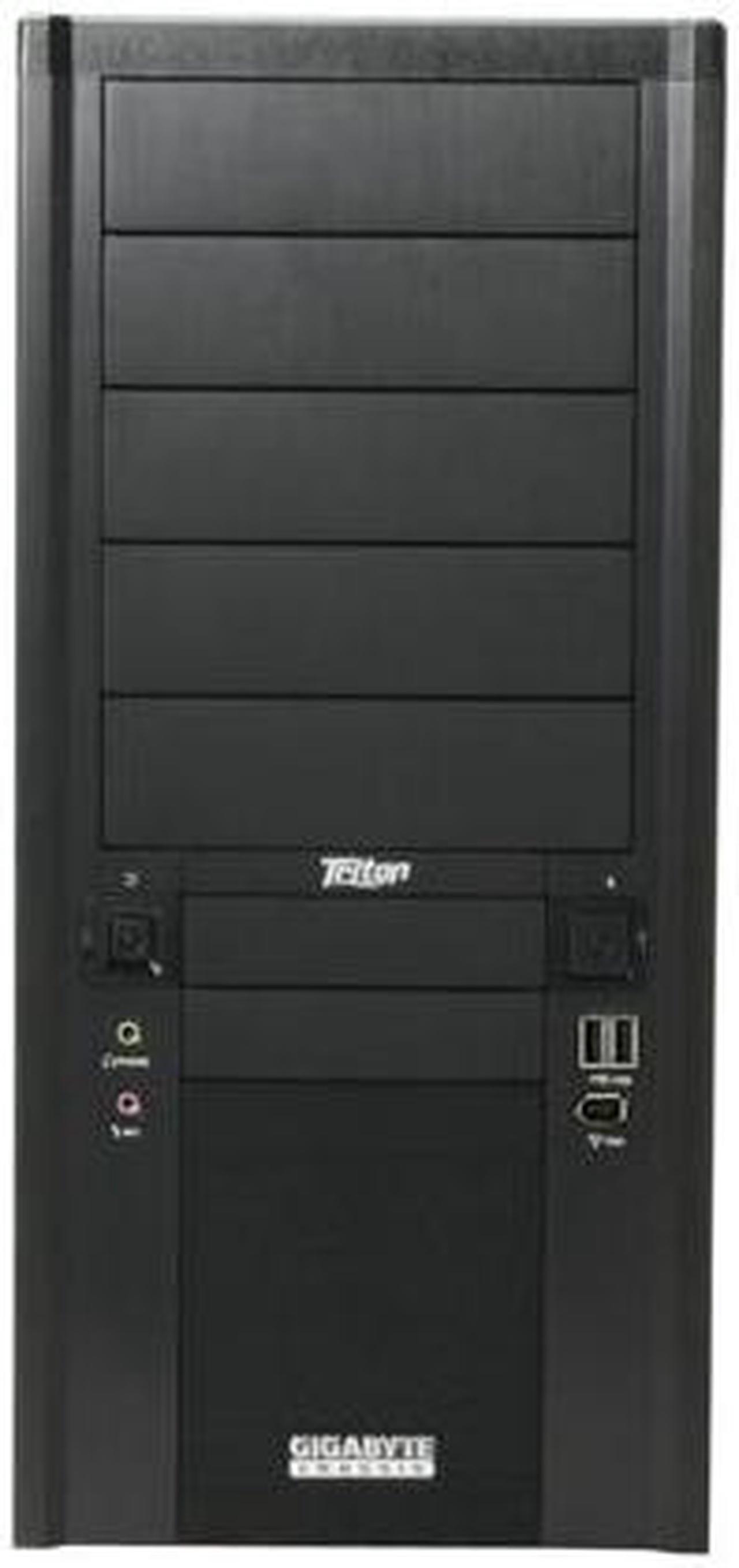 Alt view image 3 of 10 - GIGABYTE Triton 180 Black 0.7mm SECC Steel ATX Mid Tower Computer Case