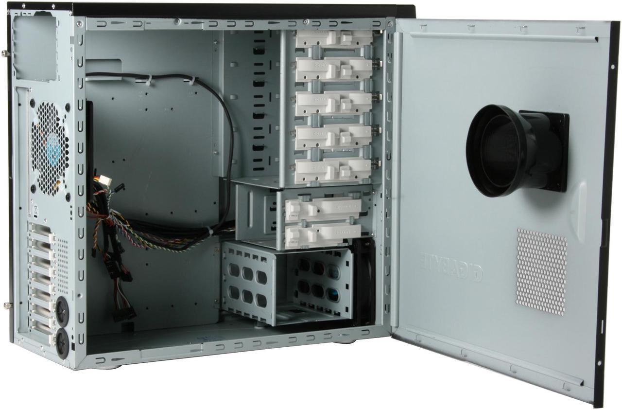 Alt view image 7 of 10 - GIGABYTE Triton 180 Black 0.7mm SECC Steel ATX Mid Tower Computer Case
