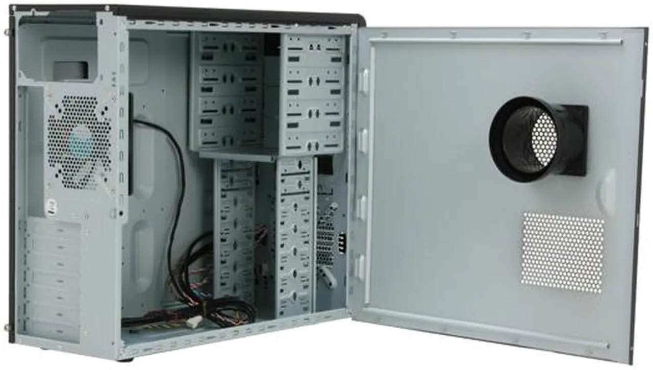 Alt view image 5 of 11 - GIGABYTE GZ-X3BPD-500 Black 0.6mm SECC Steel ATX Mid Tower Computer Case
