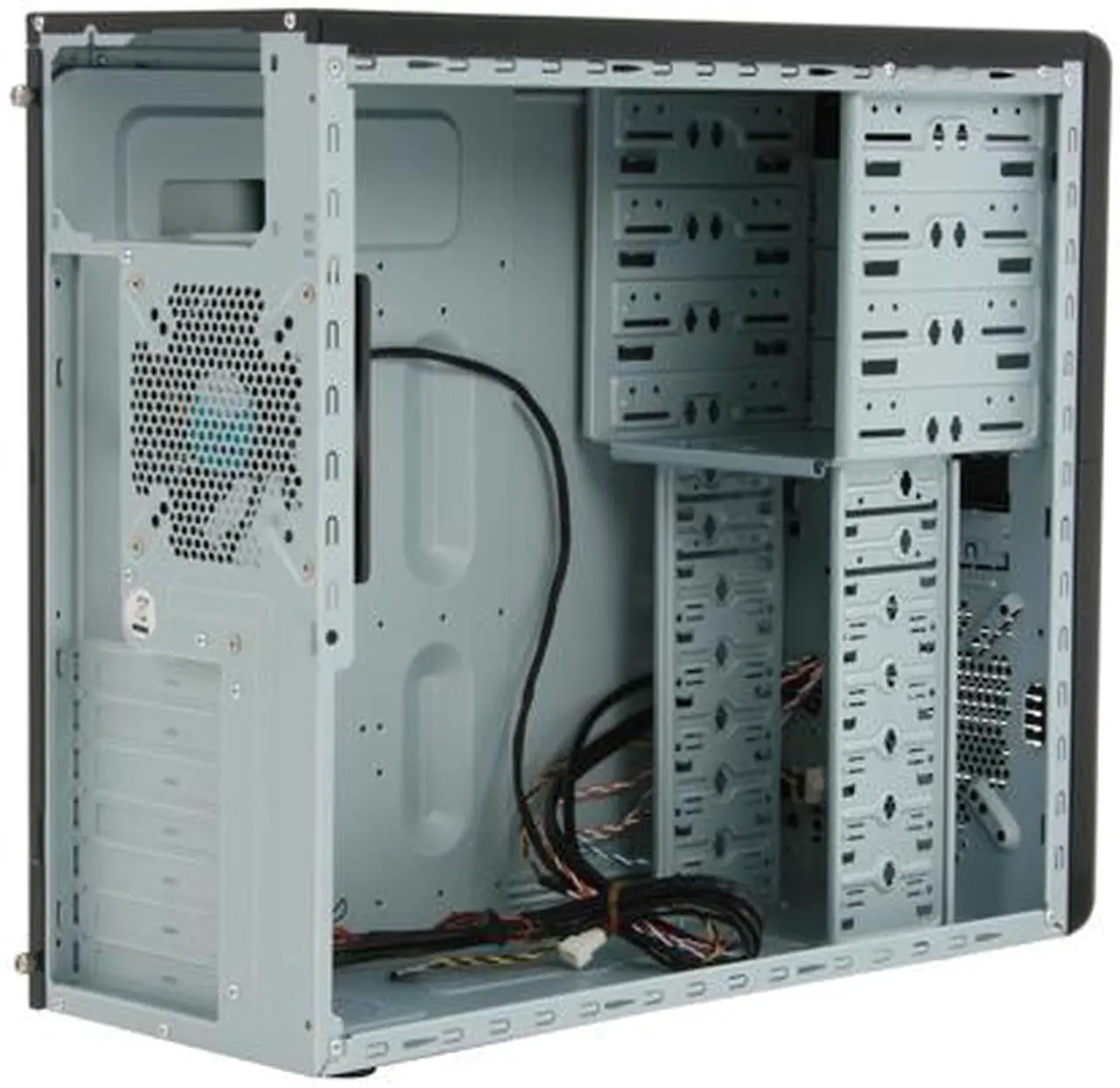 Alt view image 6 of 11 - GIGABYTE GZ-X3BPD-500 Black 0.6mm SECC Steel ATX Mid Tower Computer Case
