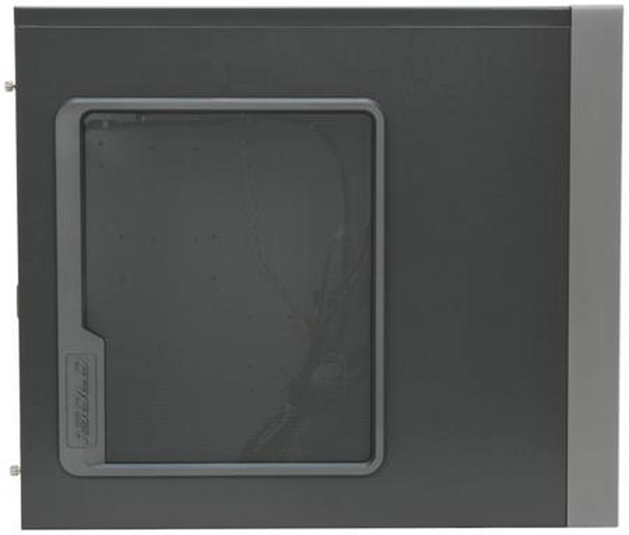 Alt view image 4 of 11 - GIGABYTE iSolo 230 GZ-AA3CBI-SNG Black / Gray Aluminum / Steel ATX Mid Tower Computer Case