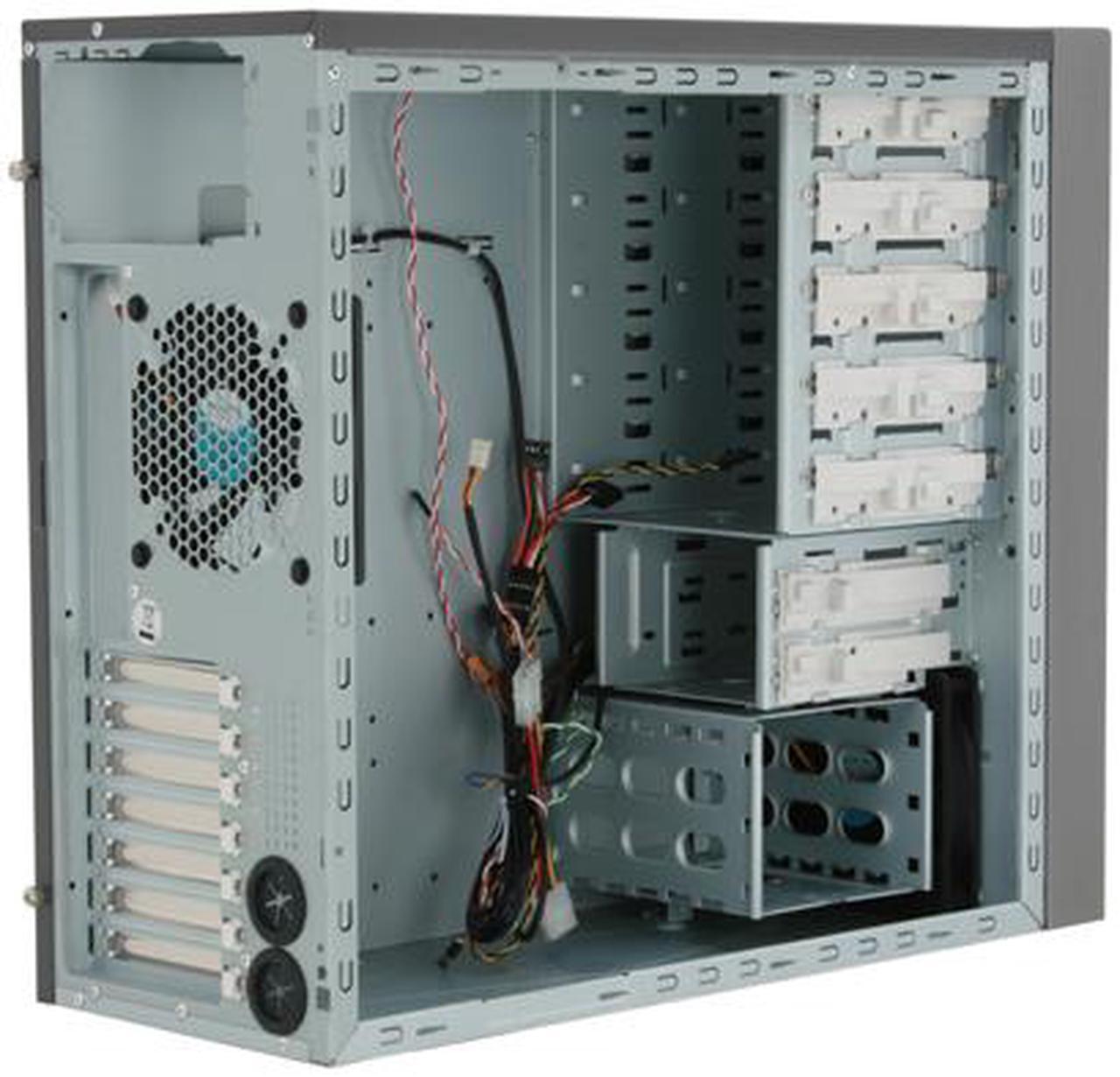 Alt view image 6 of 11 - GIGABYTE iSolo 230 GZ-AA3CBI-SNG Black / Gray Aluminum / Steel ATX Mid Tower Computer Case