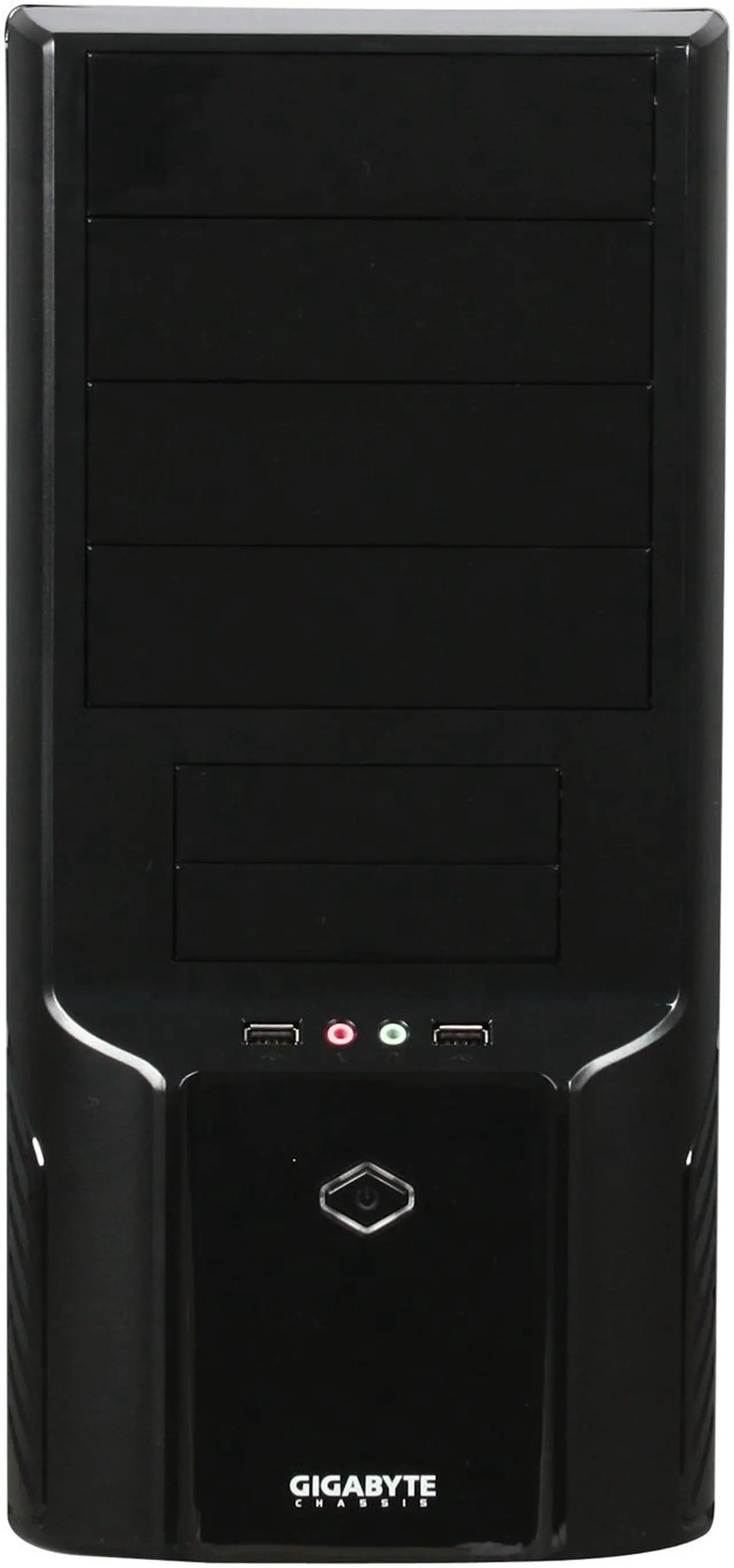 Alt view image 2 of 9 - GIGABYTE Luxo X142 Black SECC / ABS ATX Mid Tower Computer Case