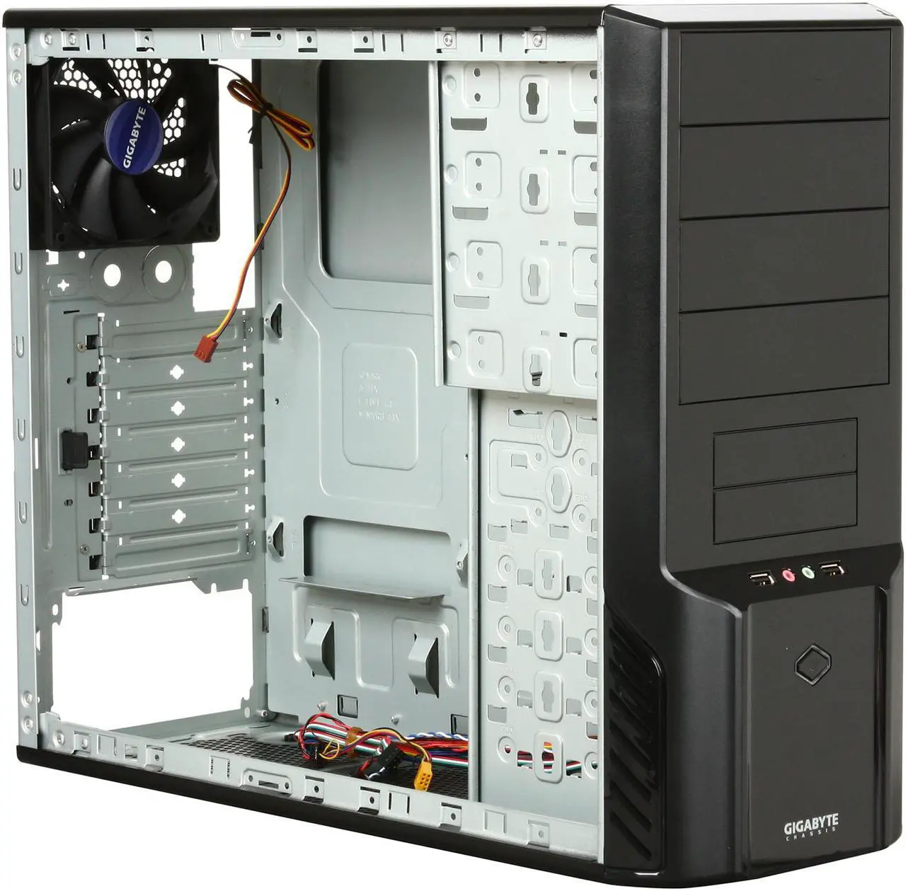 Alt view image 7 of 9 - GIGABYTE Luxo X142 Black SECC / ABS ATX Mid Tower Computer Case