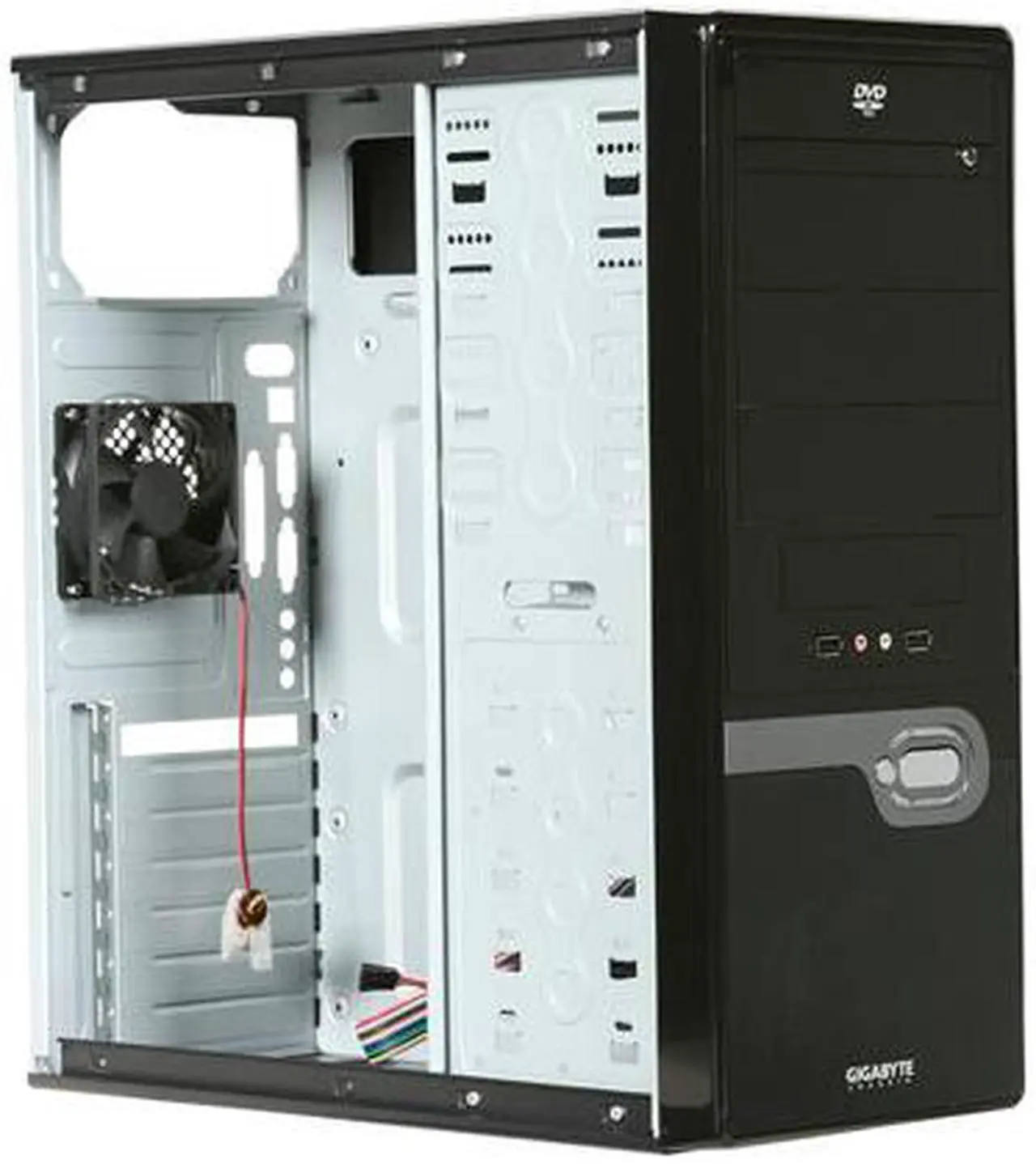 Alt view image 7 of 9 - GIGABYTE gz-ph2a3 Black SGCC ATX Mid Tower Computer Case